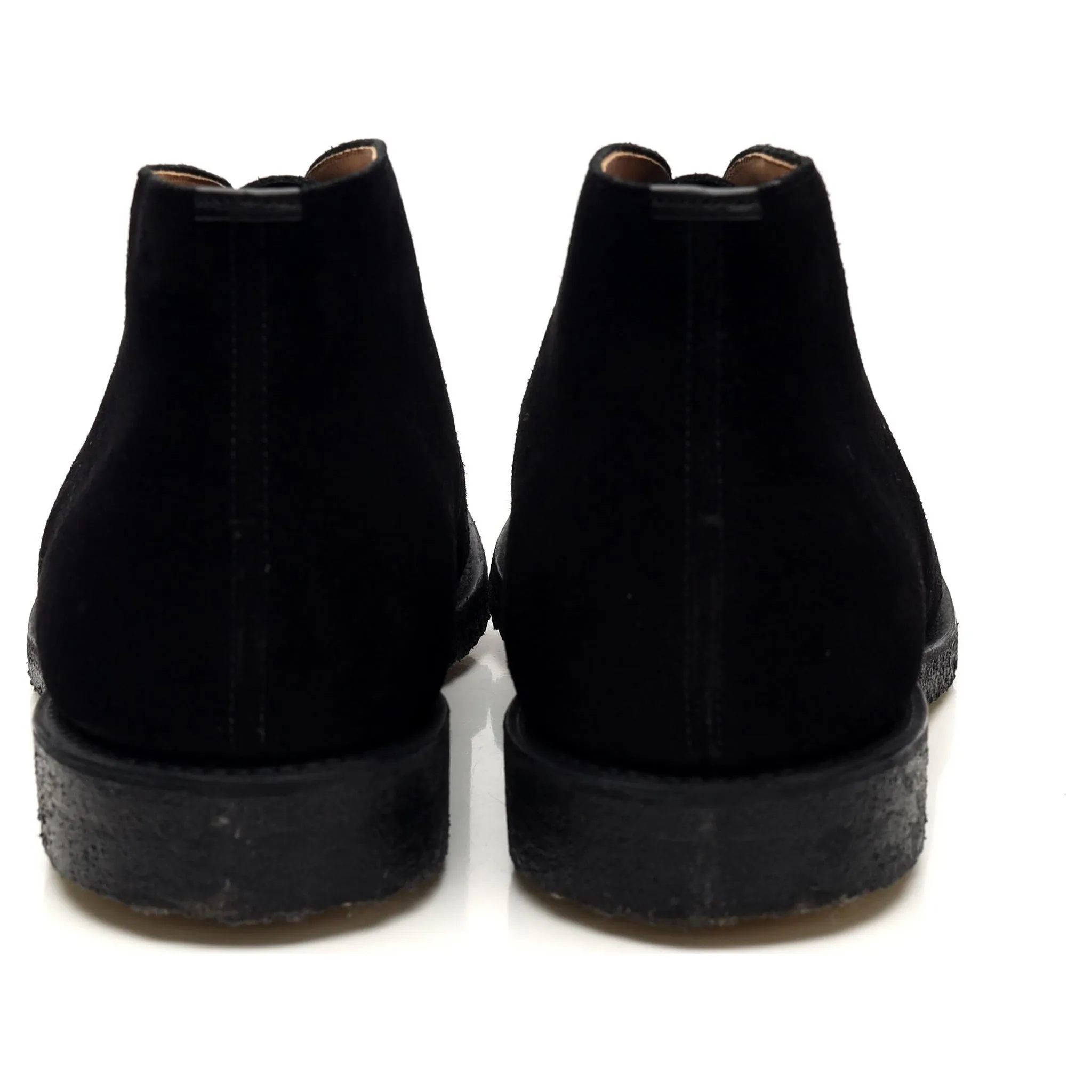 'Ryder' Black Suede Chukka Boots UK 9.5 G