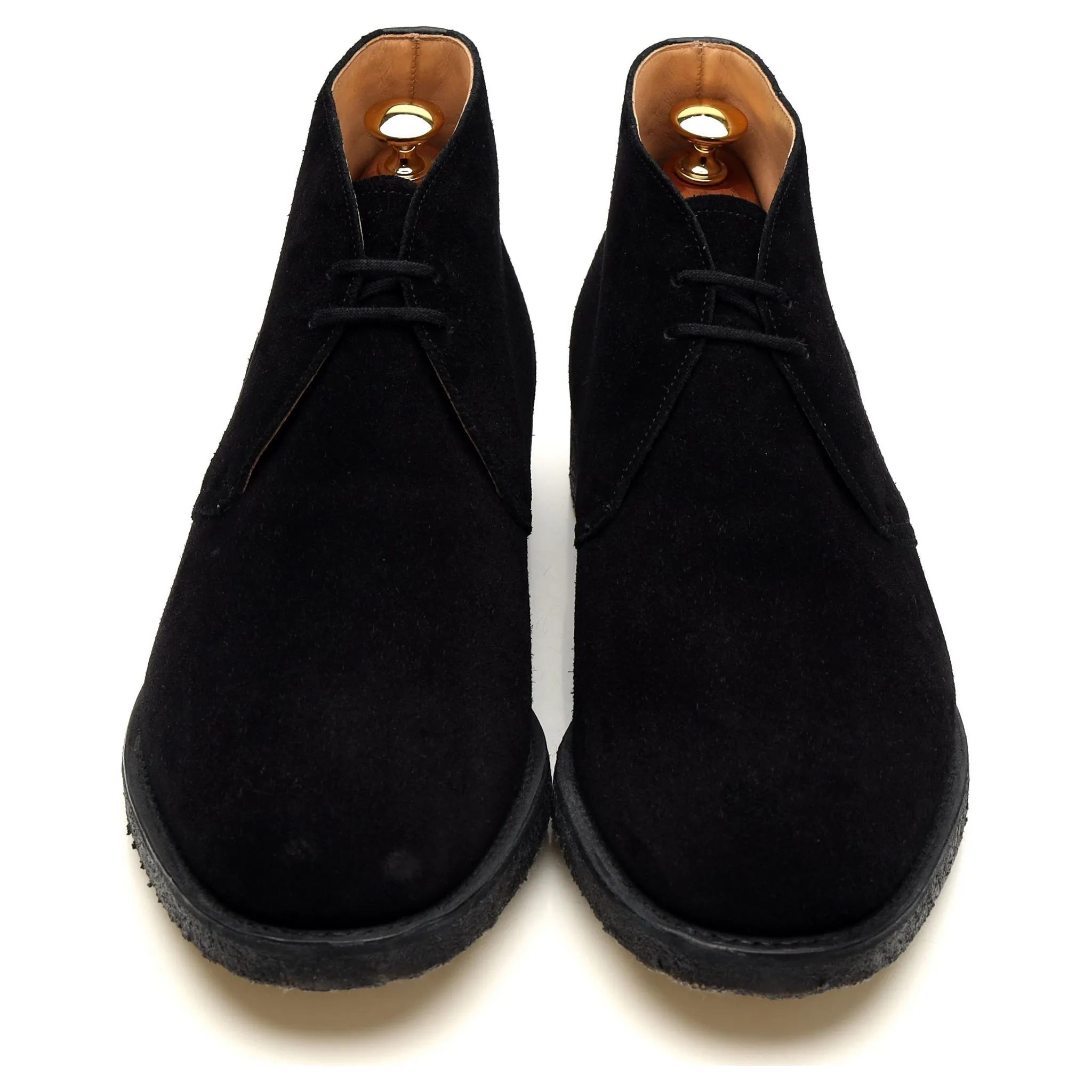 'Ryder' Black Suede Chukka Boots UK 9.5 G
