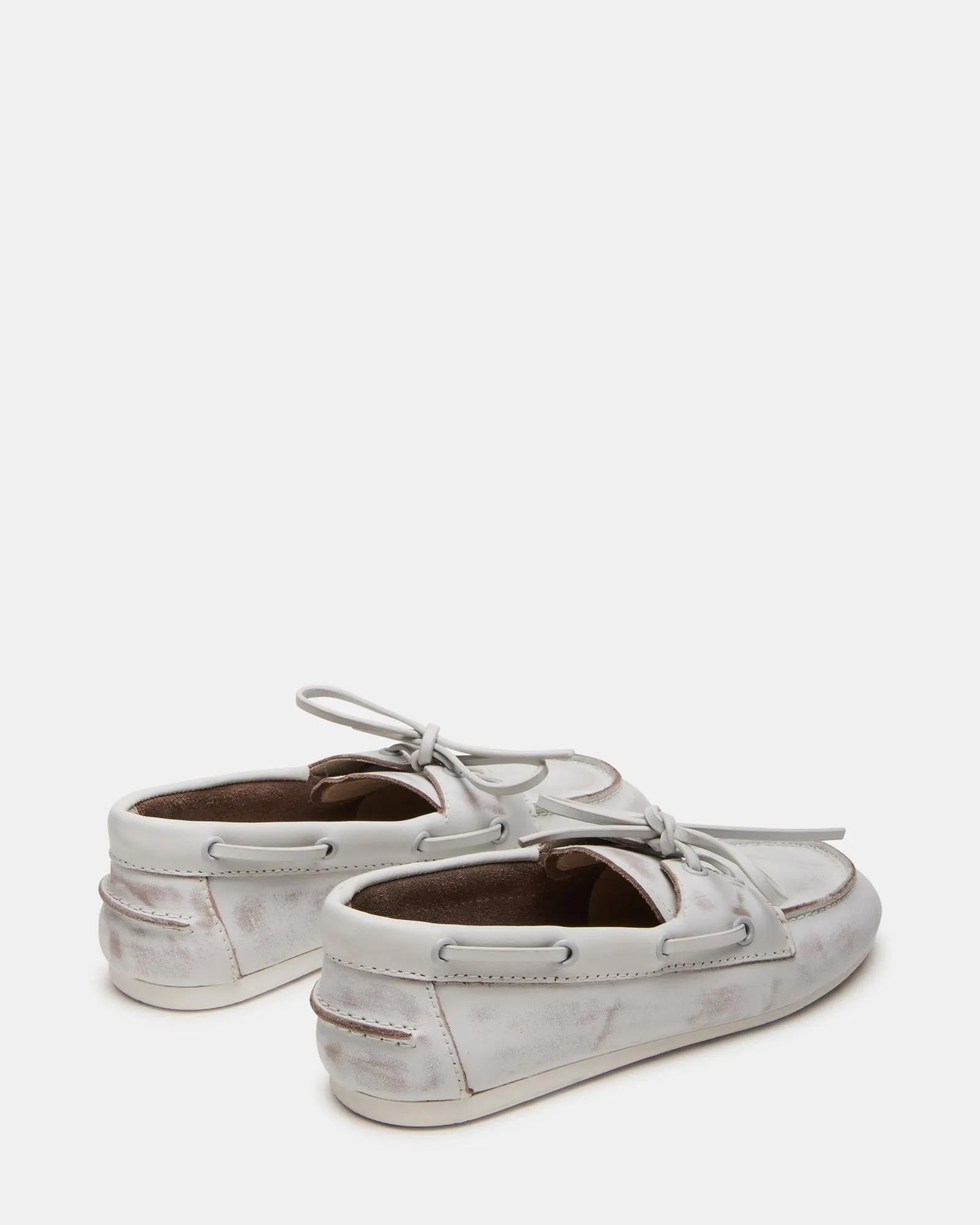 SAG WHITE LEATHER