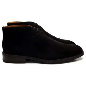 'Sandwell' Dark Brown Suede Chukka Boots UK 10.5 F