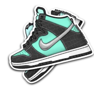 SB Dunk High "Diamond" Sneaker Sticker