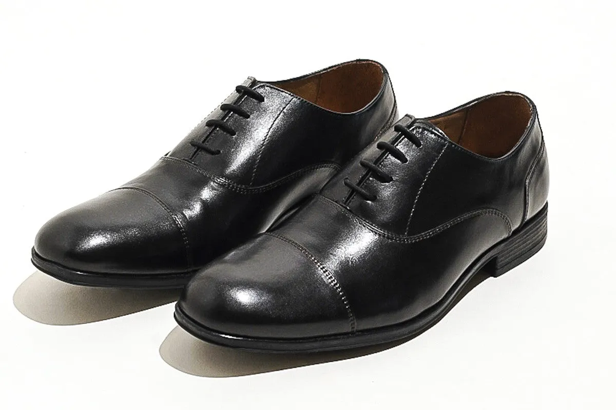 Sedan Black Oxford Shoes