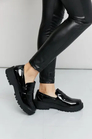 Selena Patent Round Toe Loafers