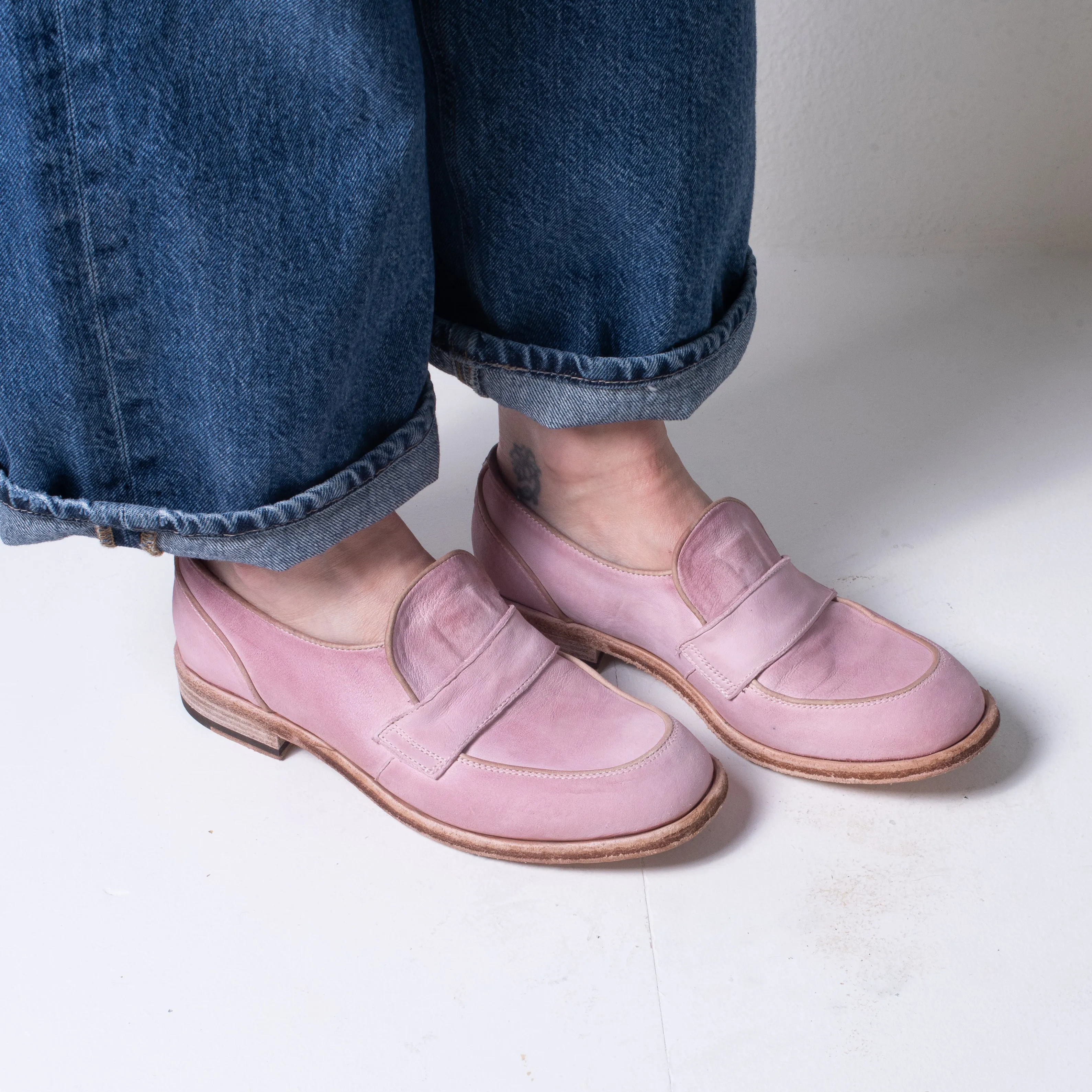 Shoto Spring Loafer (dusty rose)