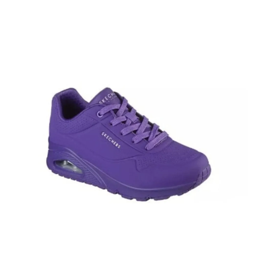 Skechers Uno Stand On Air Ladies Sneakers Purple