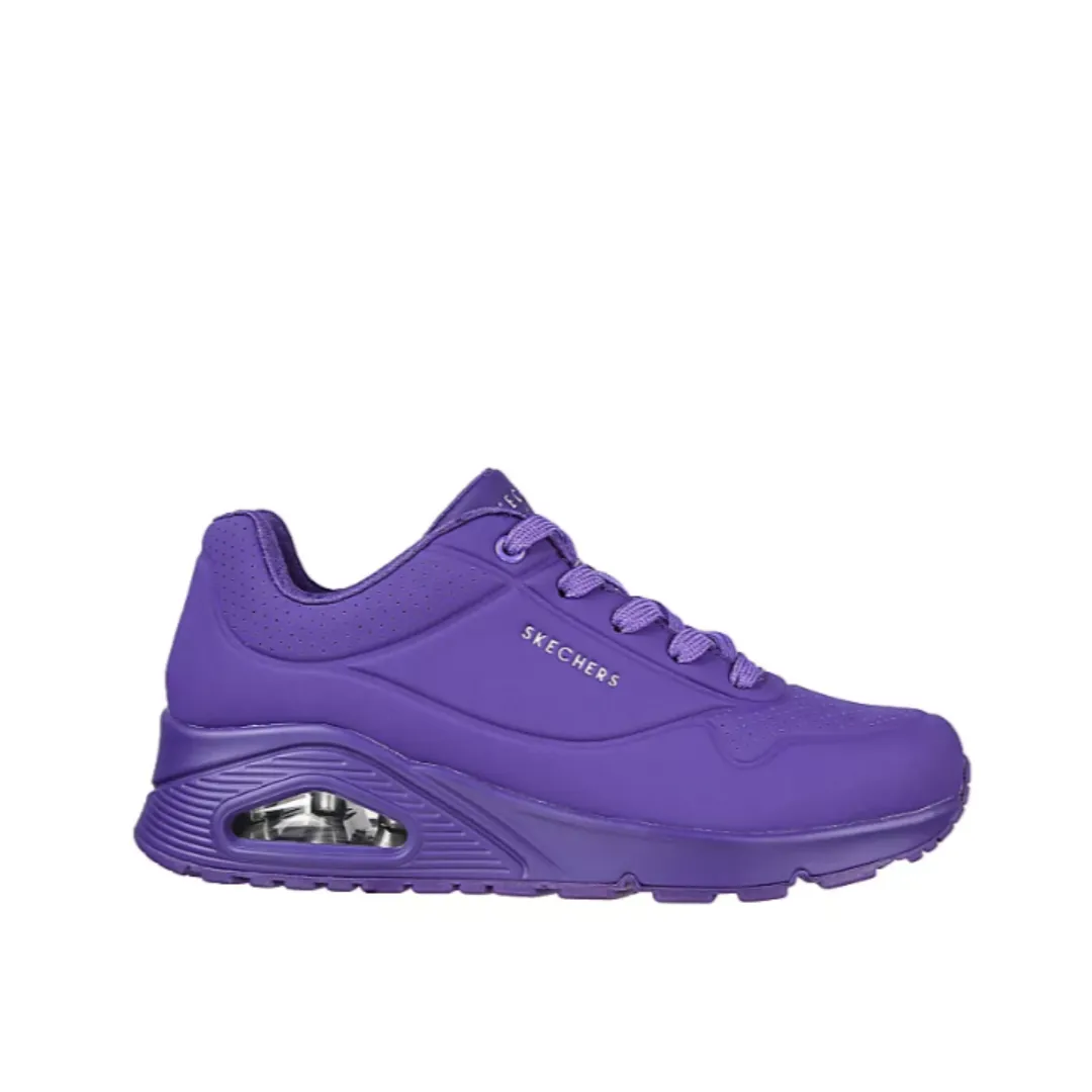 Skechers Uno Stand On Air Ladies Sneakers Purple