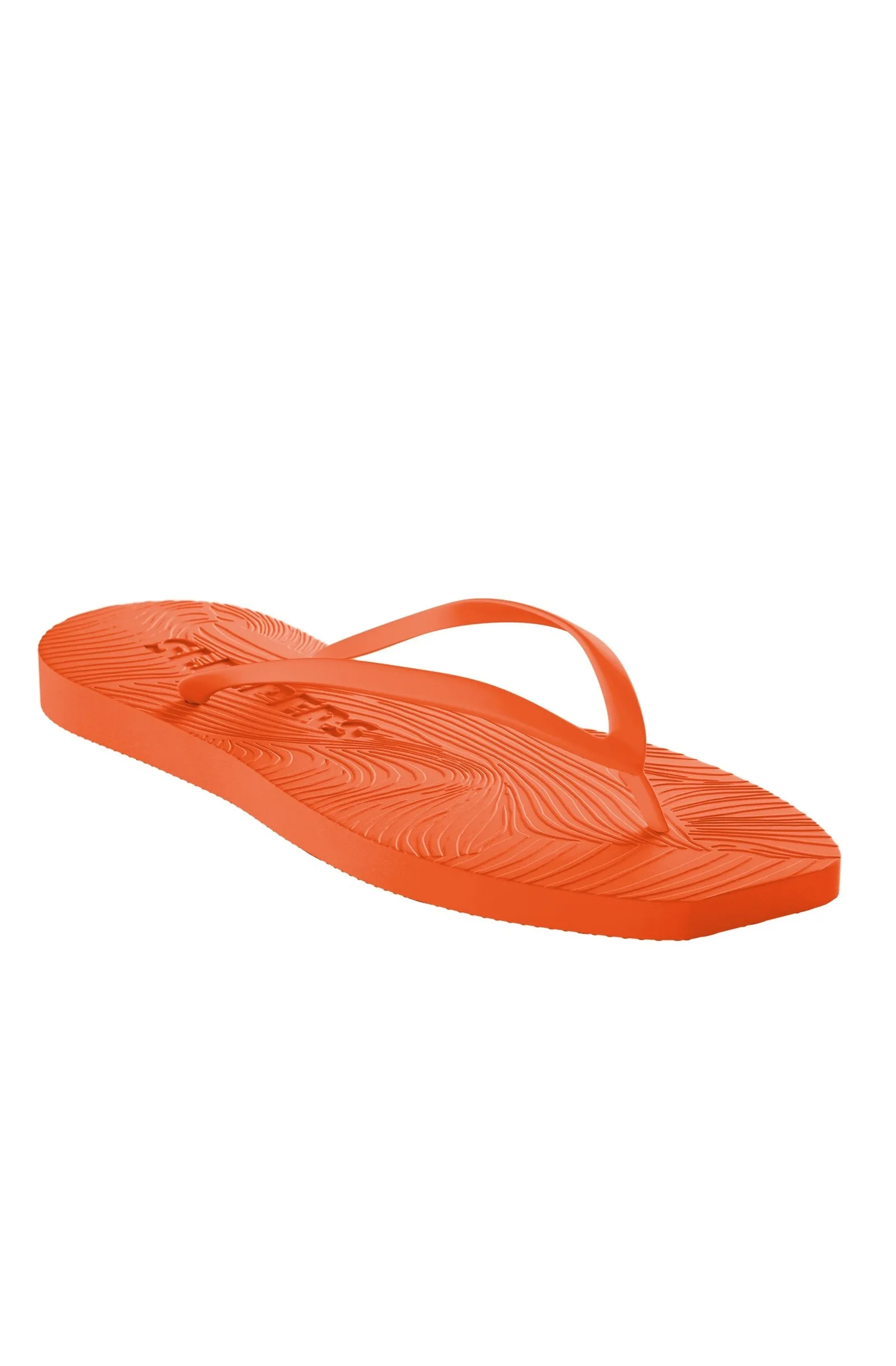 SLEEPERS Women Tapered Orange Flip Flops