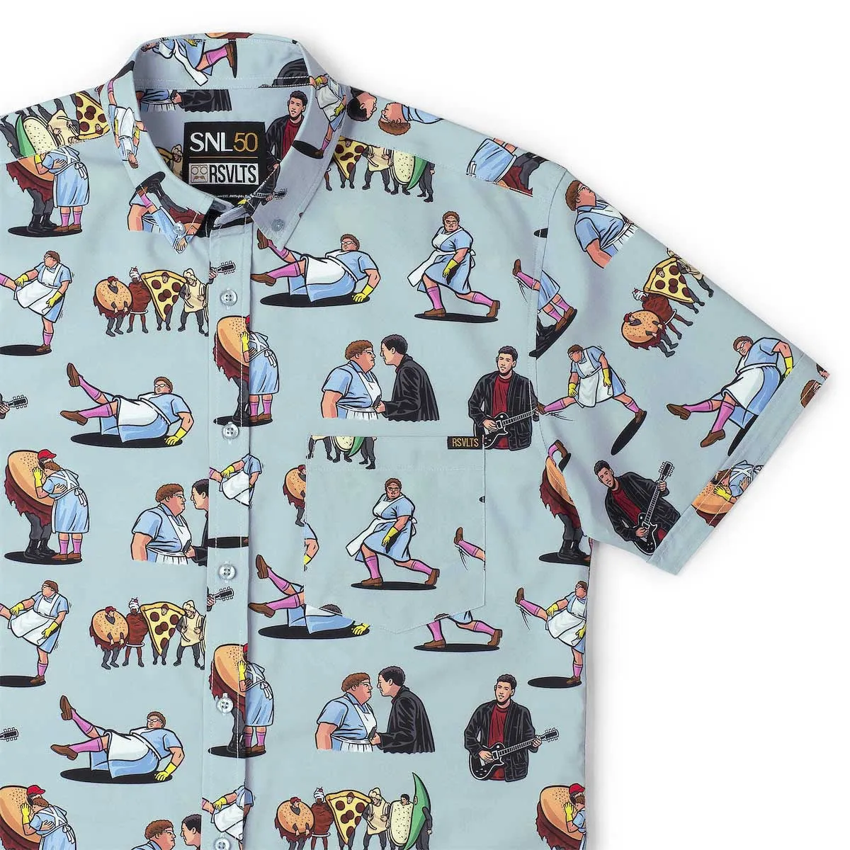 SNL50 "Lunch Lady Land" – KUNUFLEX Short Sleeve Shirt