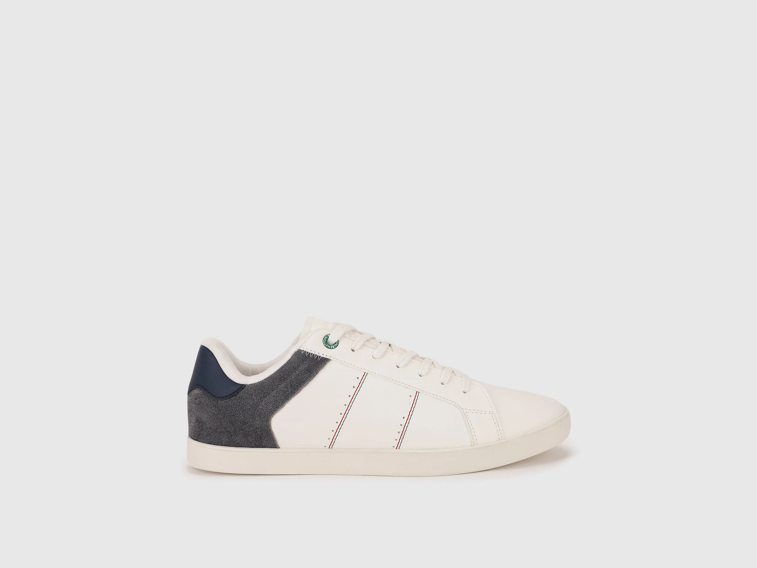 Solid Lace-Up Sneakers
