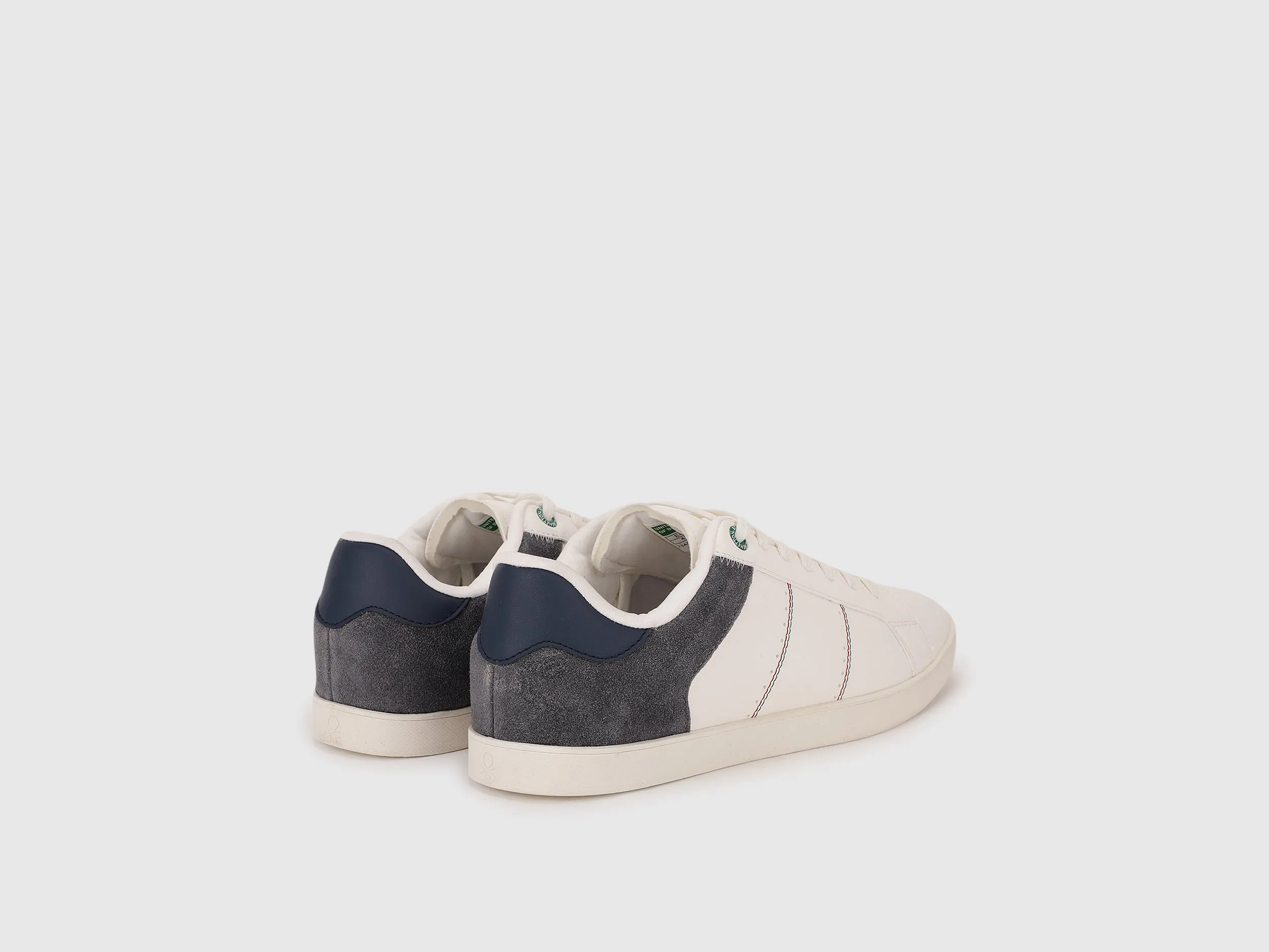 Solid Lace-Up Sneakers