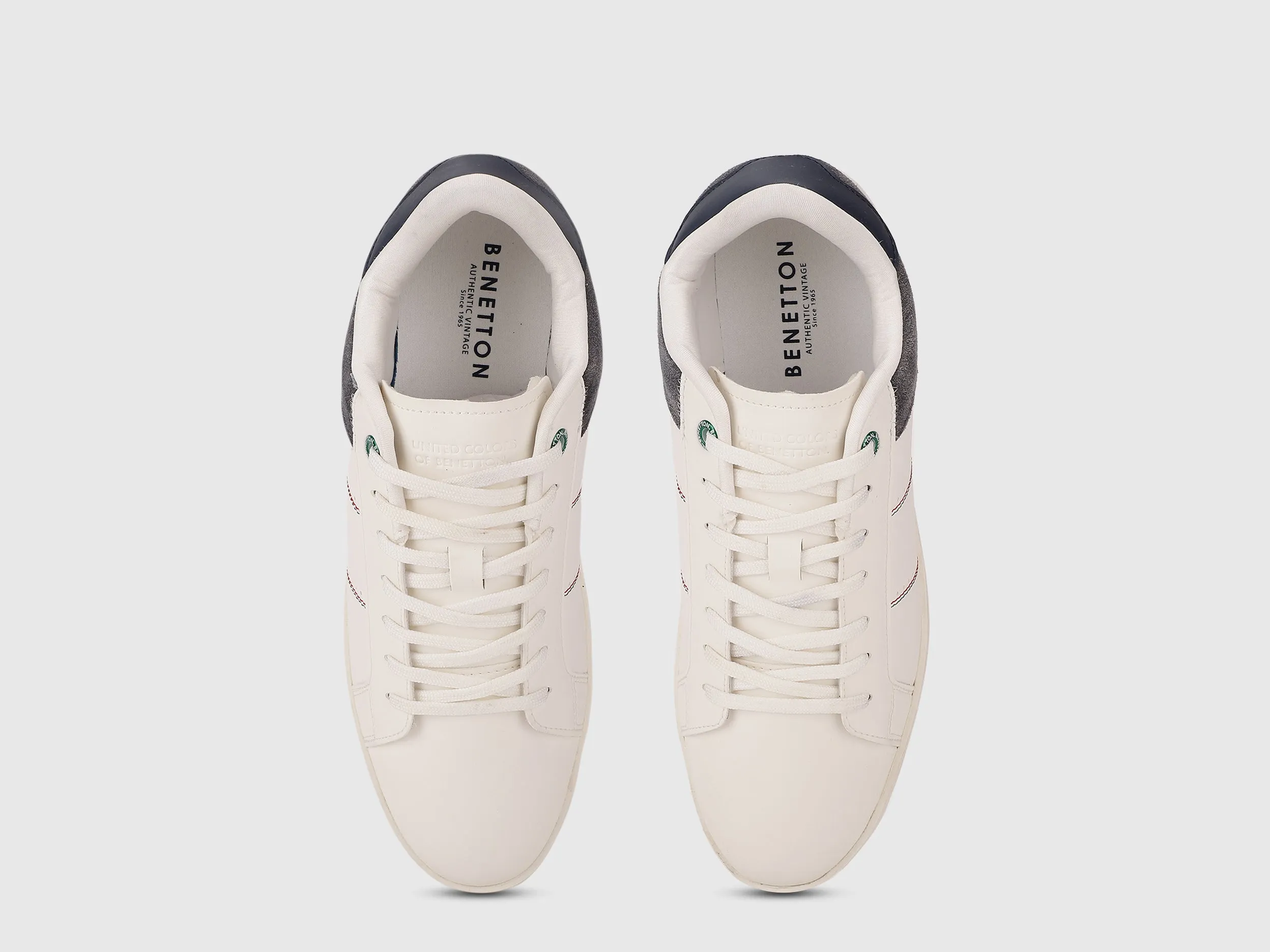 Solid Lace-Up Sneakers