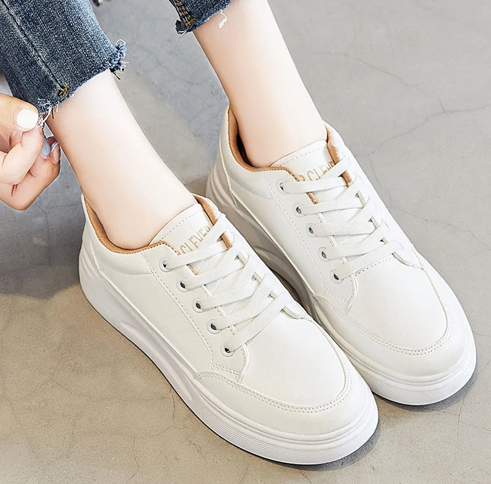 Sporty Water-Resistant Minimalist Skate Shoes for Women
