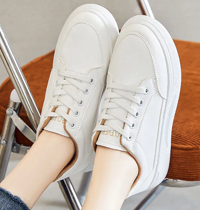 Sporty Water-Resistant Minimalist Skate Shoes for Women