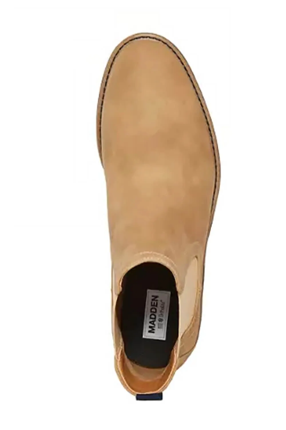 Steve Madden Greene Suede Chelsea Boots for Men in Taupe | GREENE-TAUPE