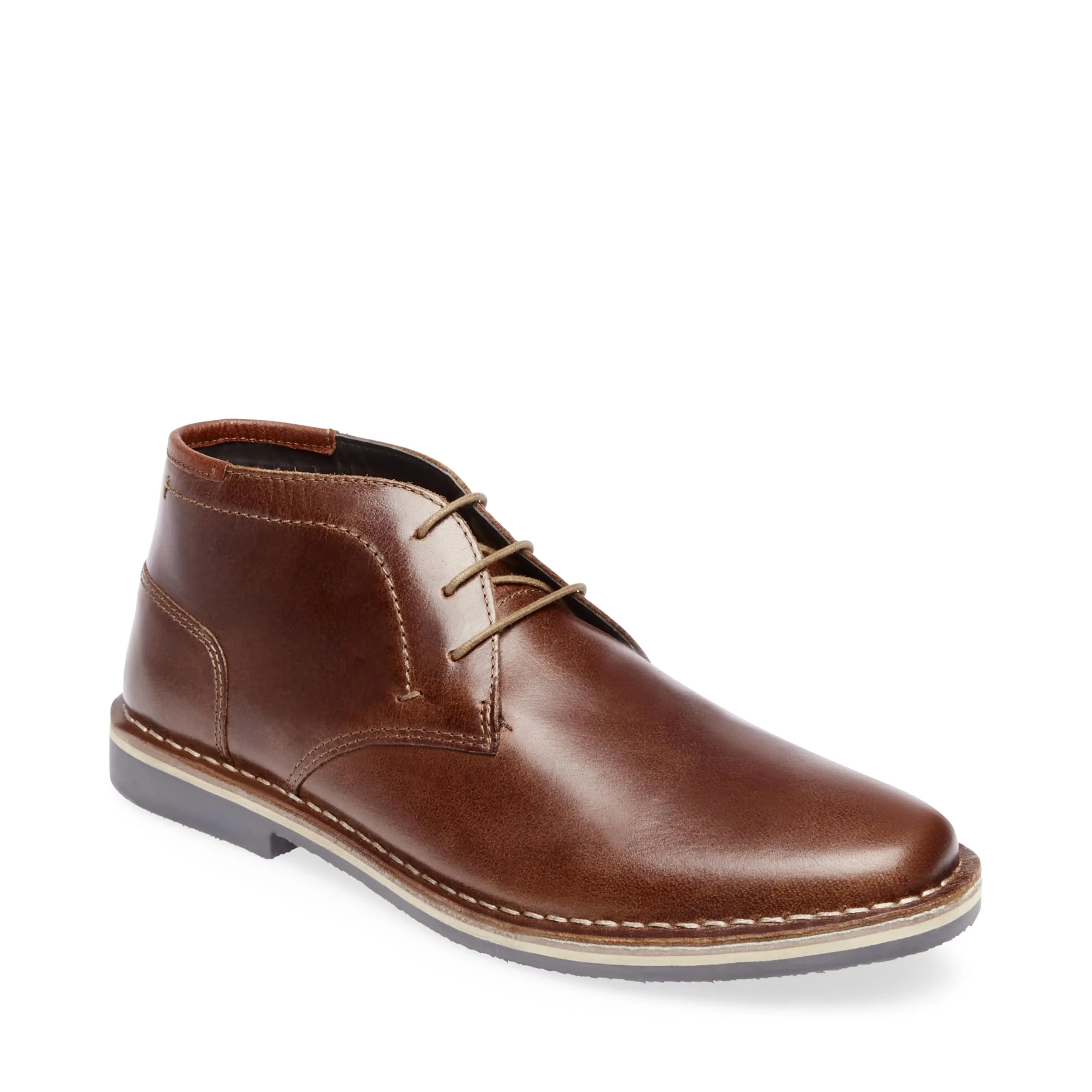 Steve Madden mens Harken chukka boots, Cognac, 9.5 US