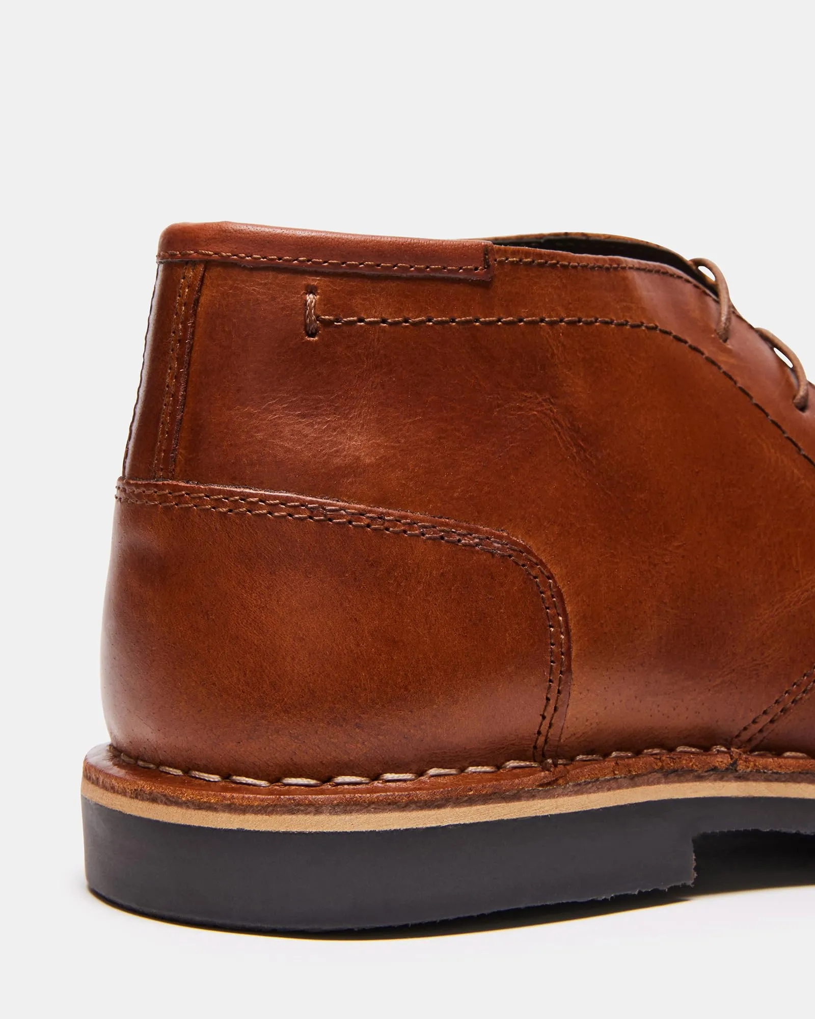 Steve Madden mens Harken chukka boots, Cognac, 9.5 US