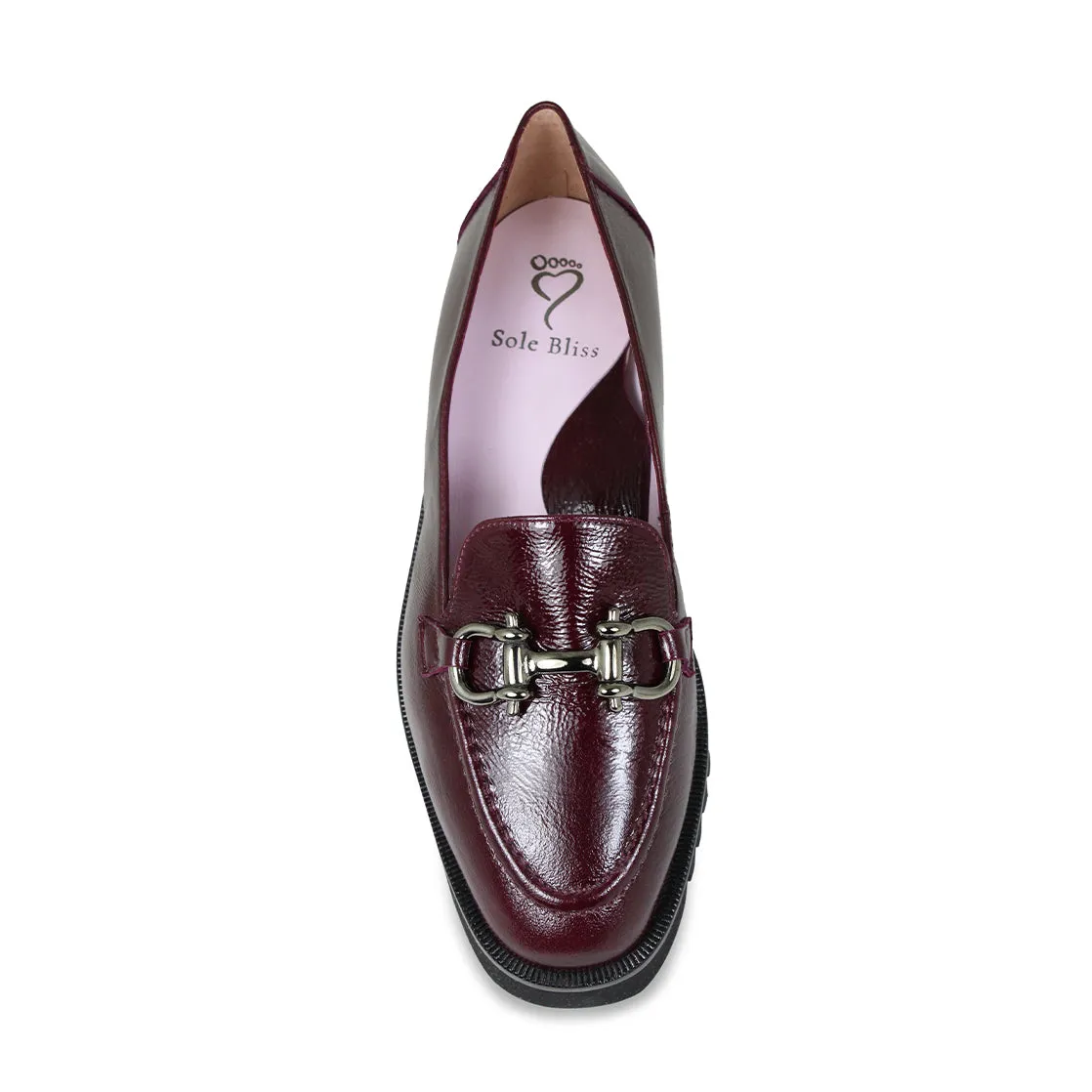 Terri: Bordeau Patent Leather