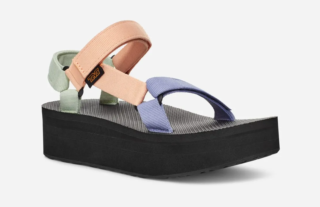 TEVA LADIES FLATFORM UNIVERSAL - SHERBERT MULTI