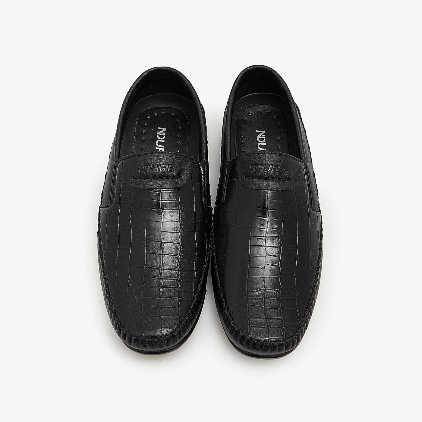 Textured Loafers for Men