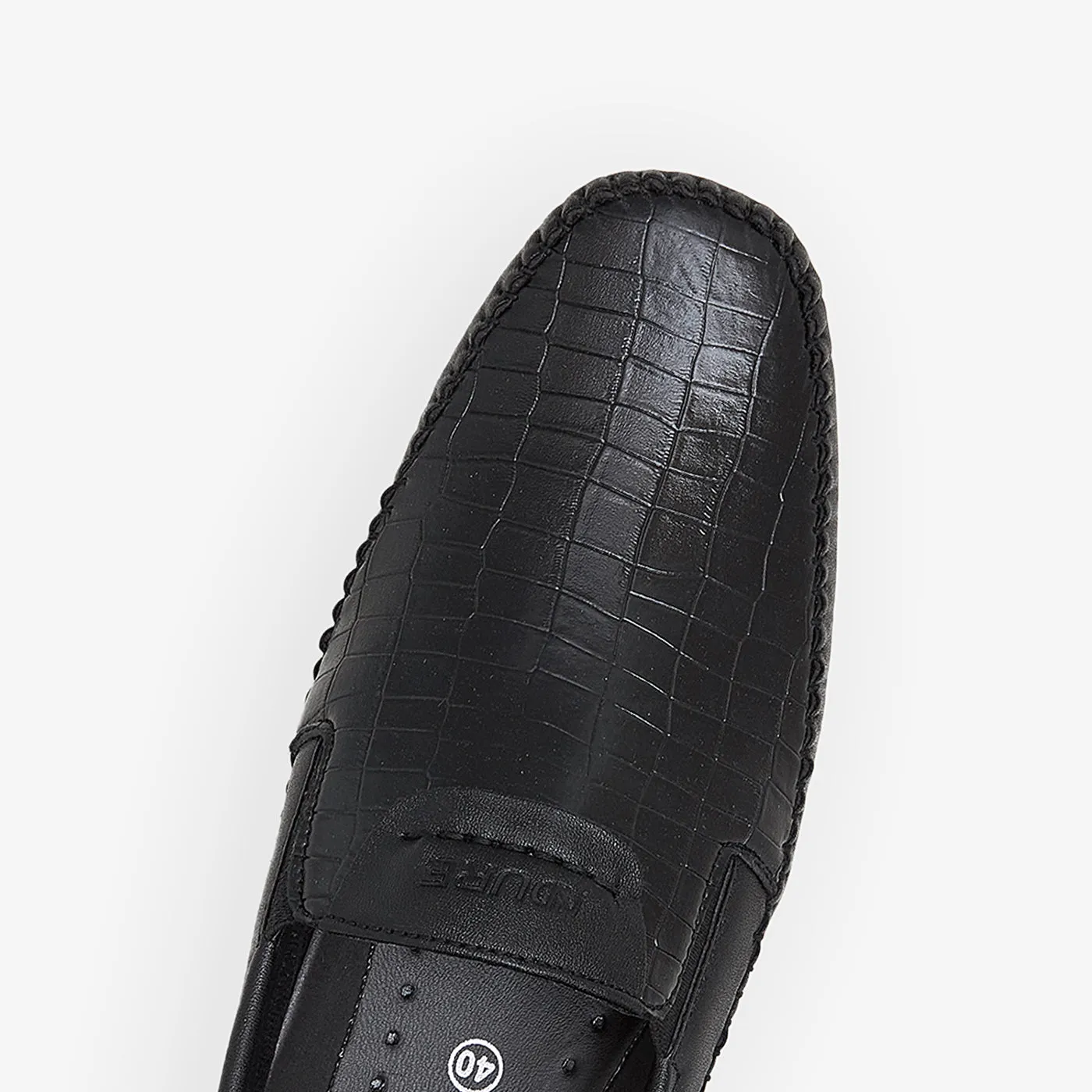 Textured Loafers for Men