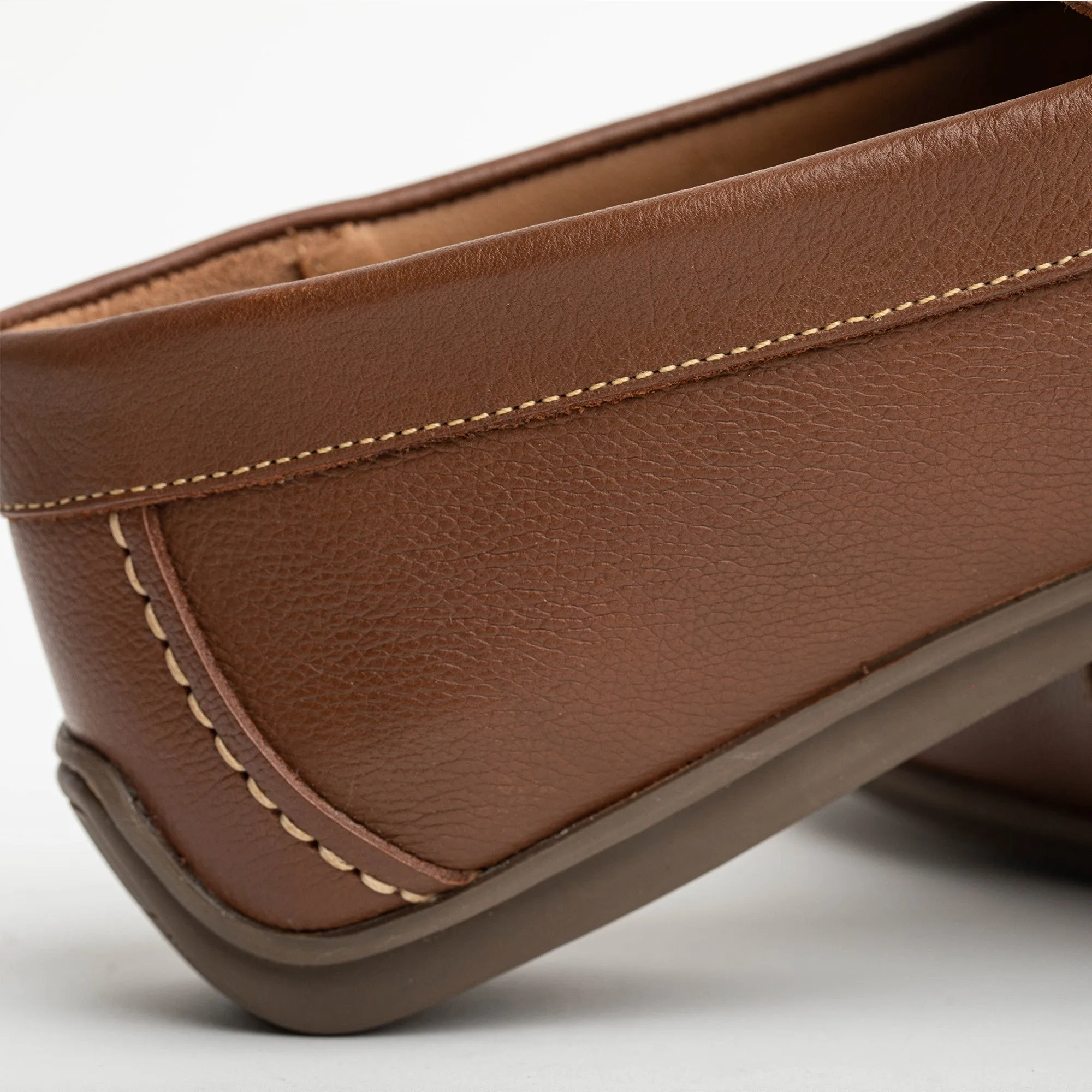 The Tan Herringbone Loafer