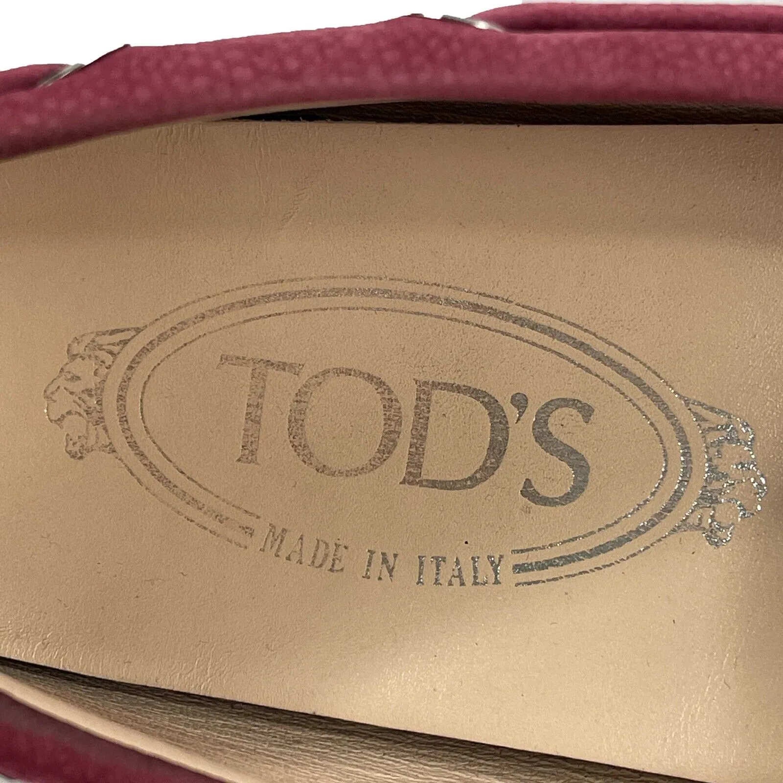 Tod's - Leather Gommino Driving Loafers - Violet - 37.5- US 7.5