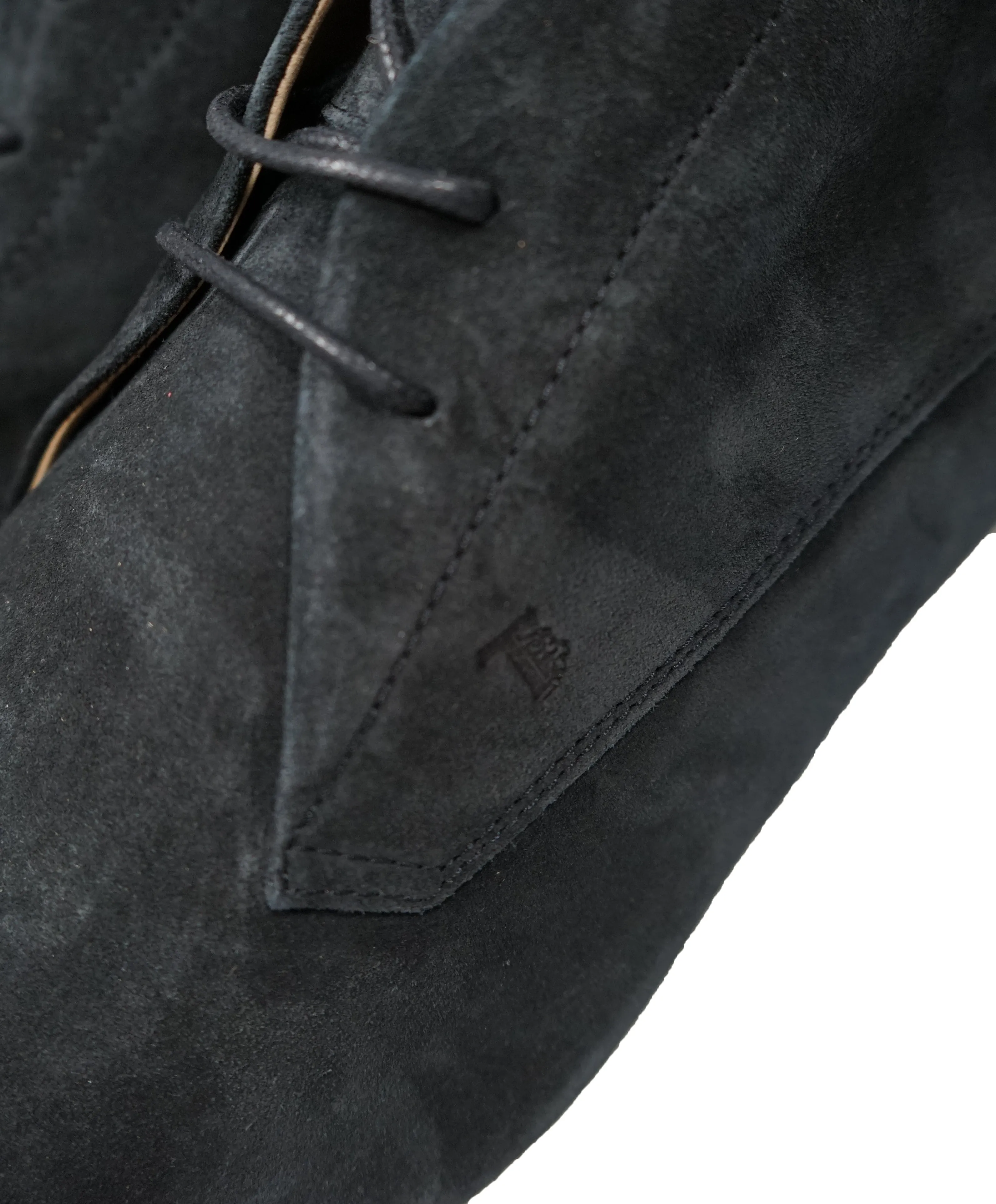 TOD’S -Weathered Style Suede Chukka Ankle Boots - 13.5