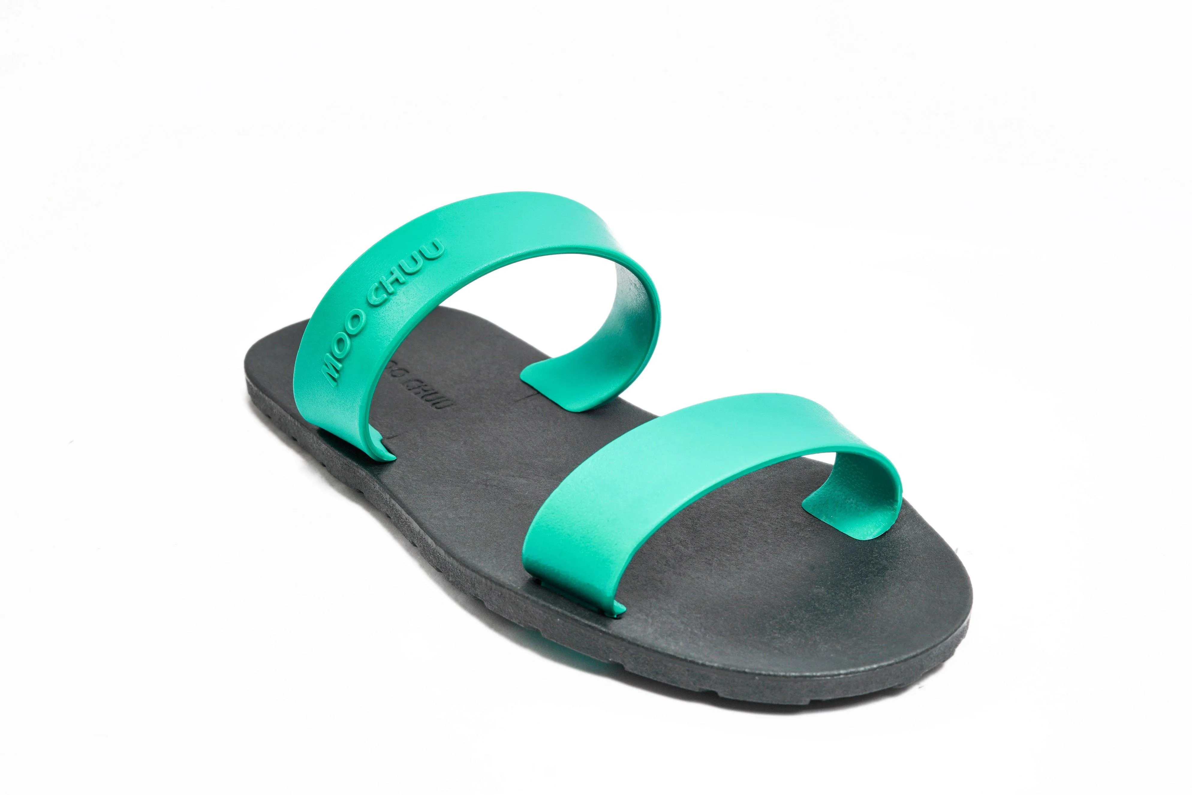 Twin Black Sole Green Strap