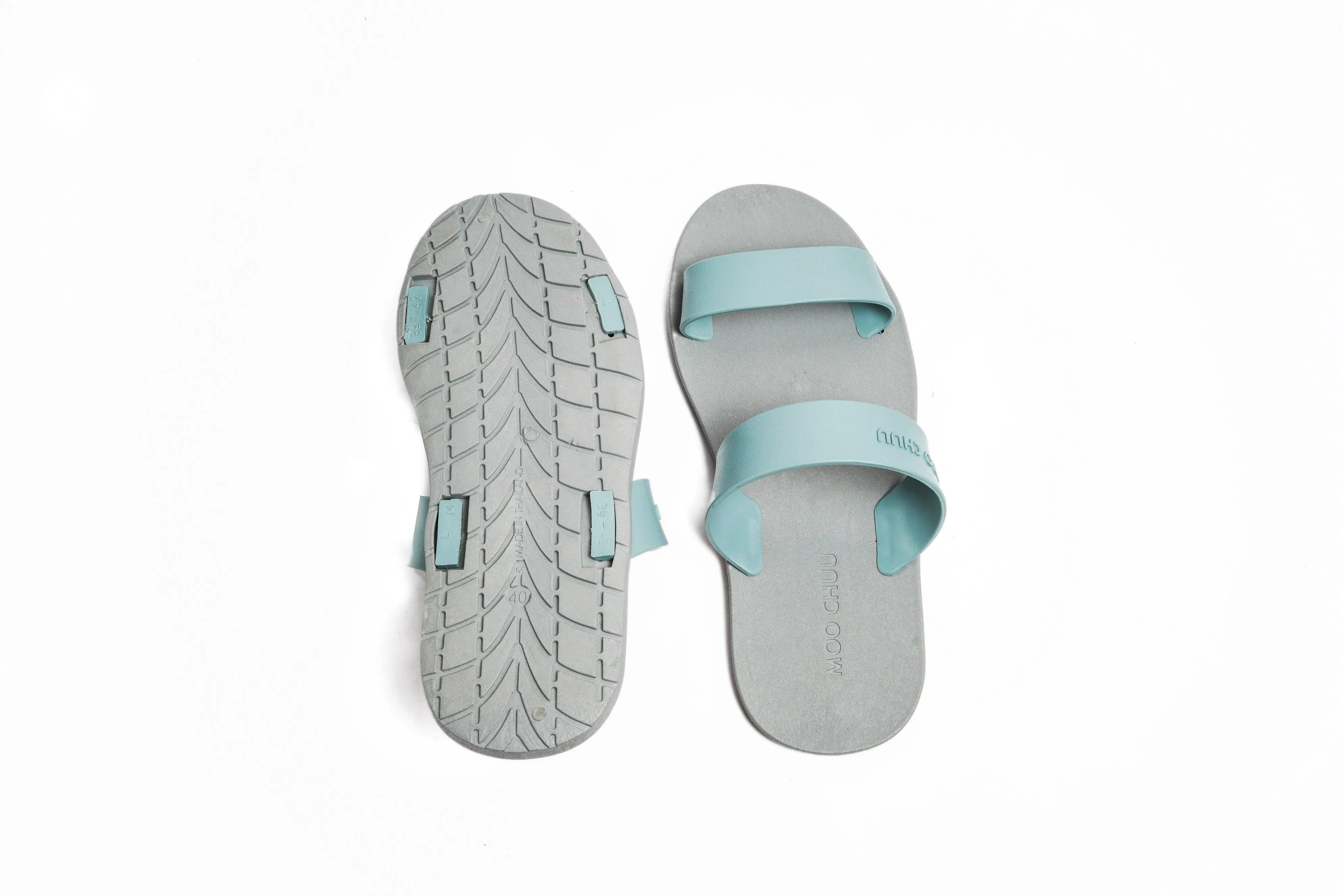 Twin Grey Sole Grey Strap