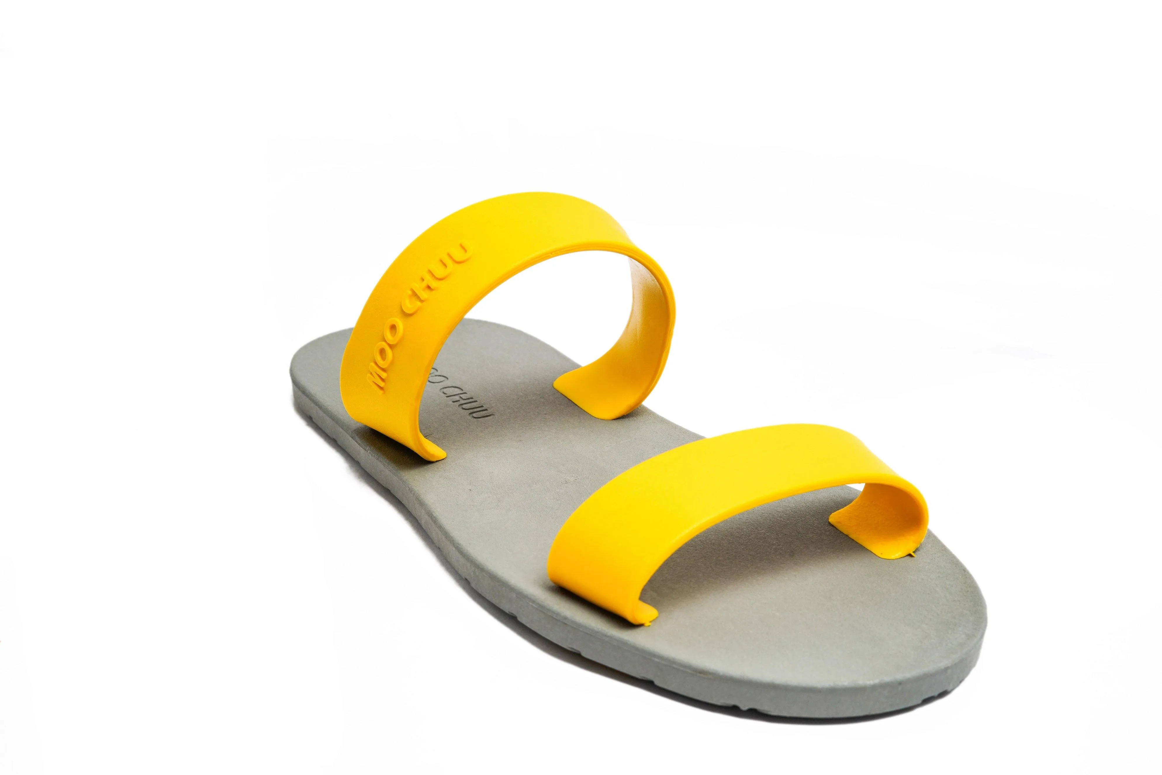 Twin Grey Sole Yellow Strap