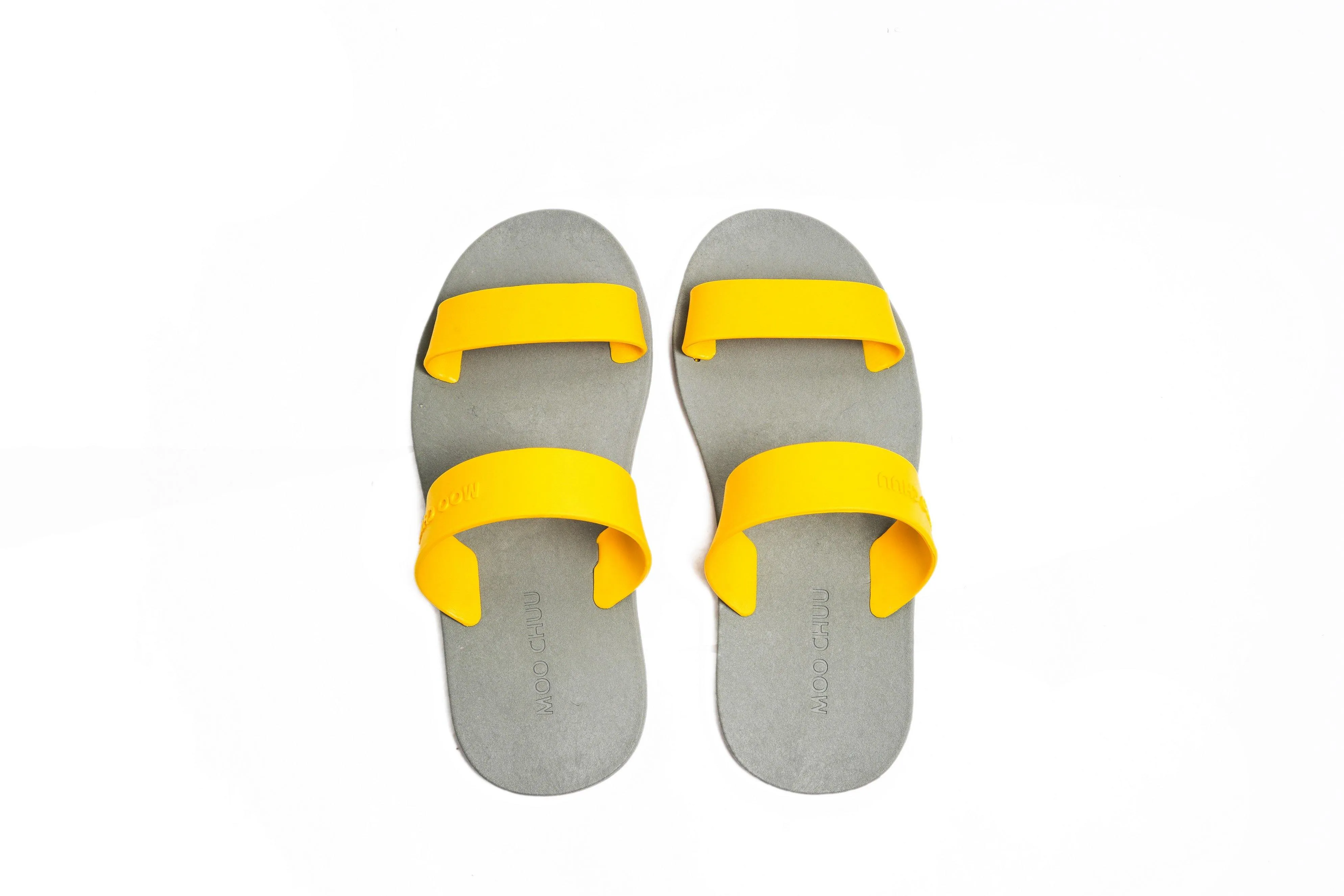 Twin Grey Sole Yellow Strap
