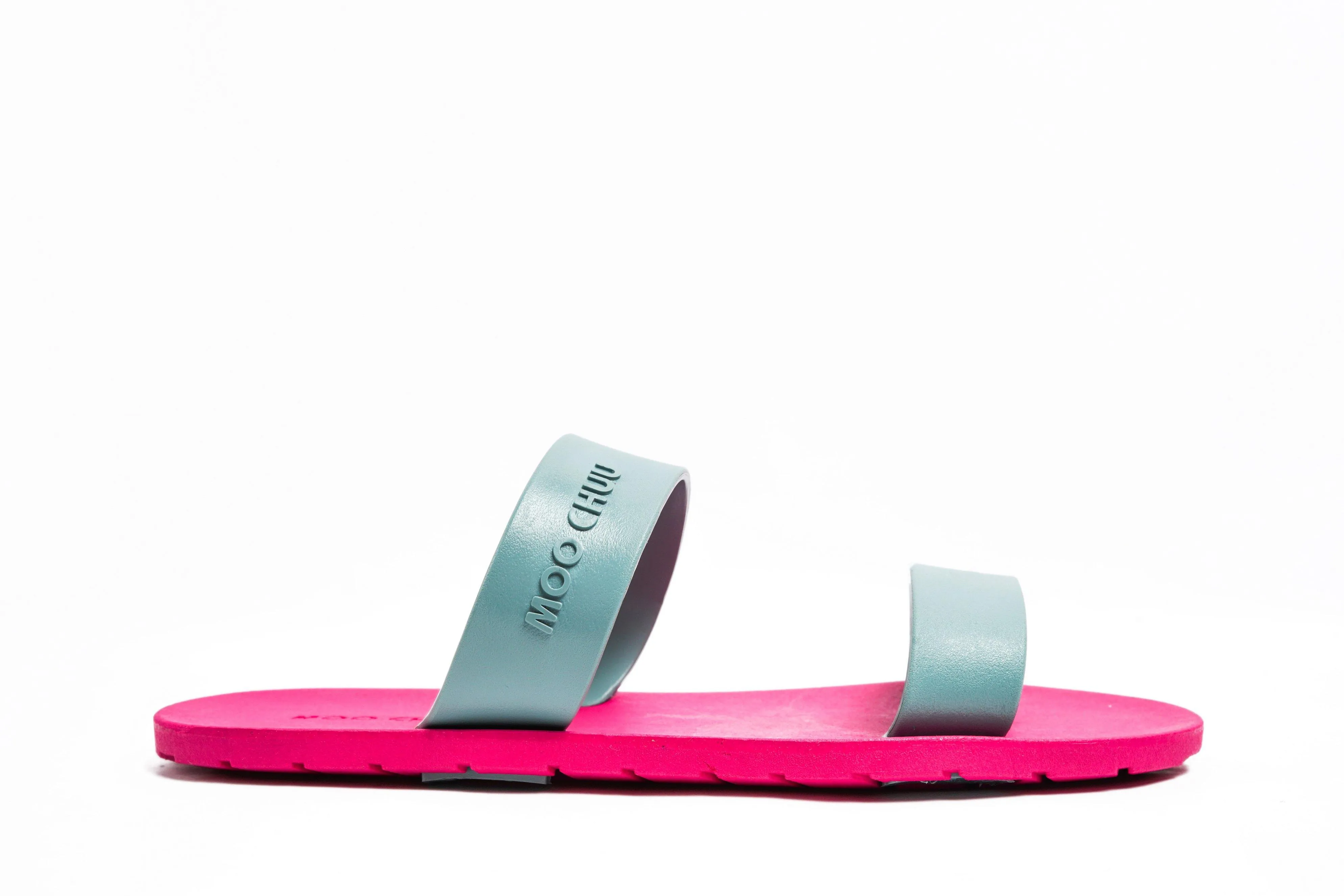 Twin Pink Sole Grey Strap
