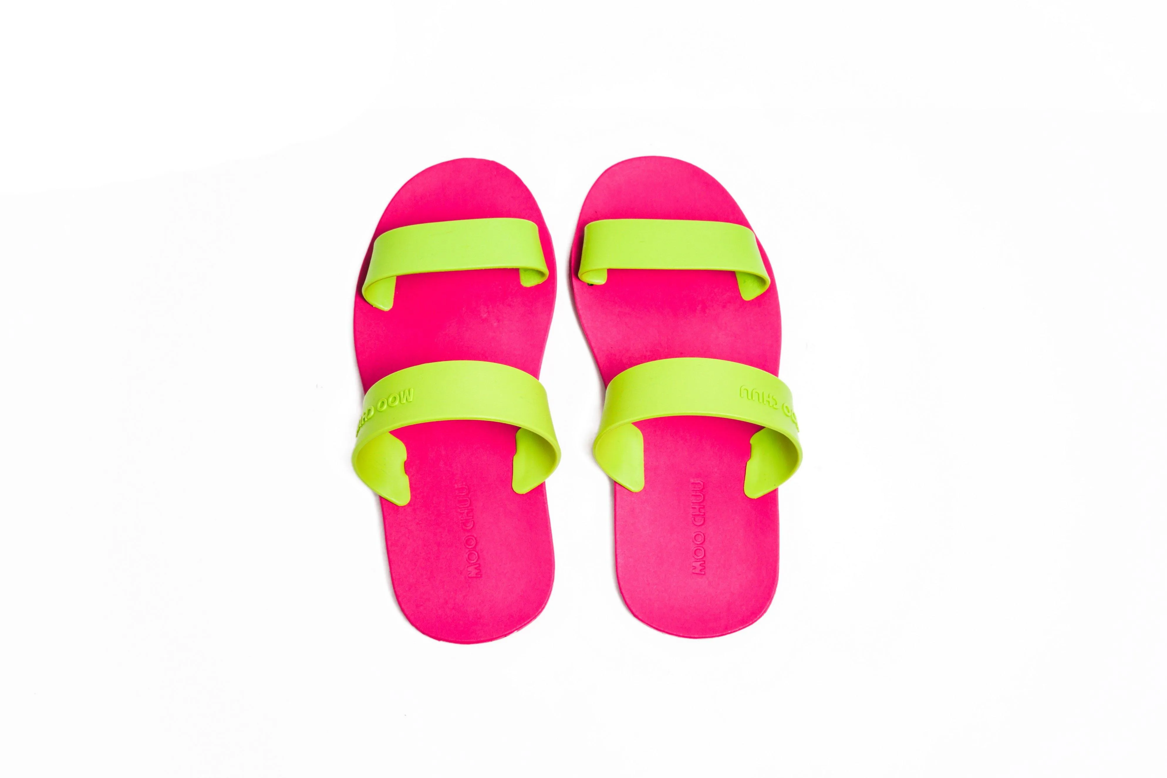 Twin Pink Sole Lime Strap