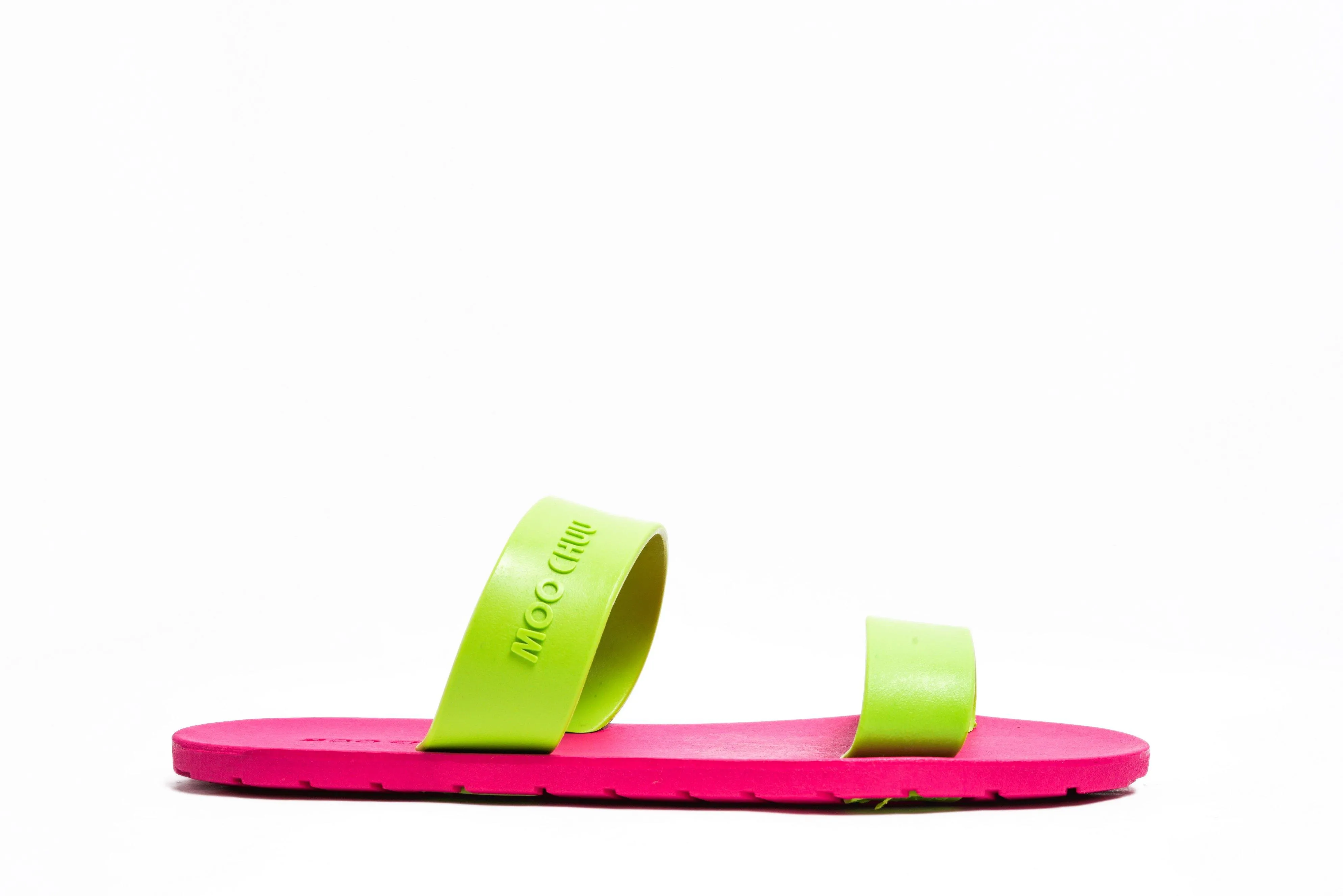Twin Pink Sole Lime Strap
