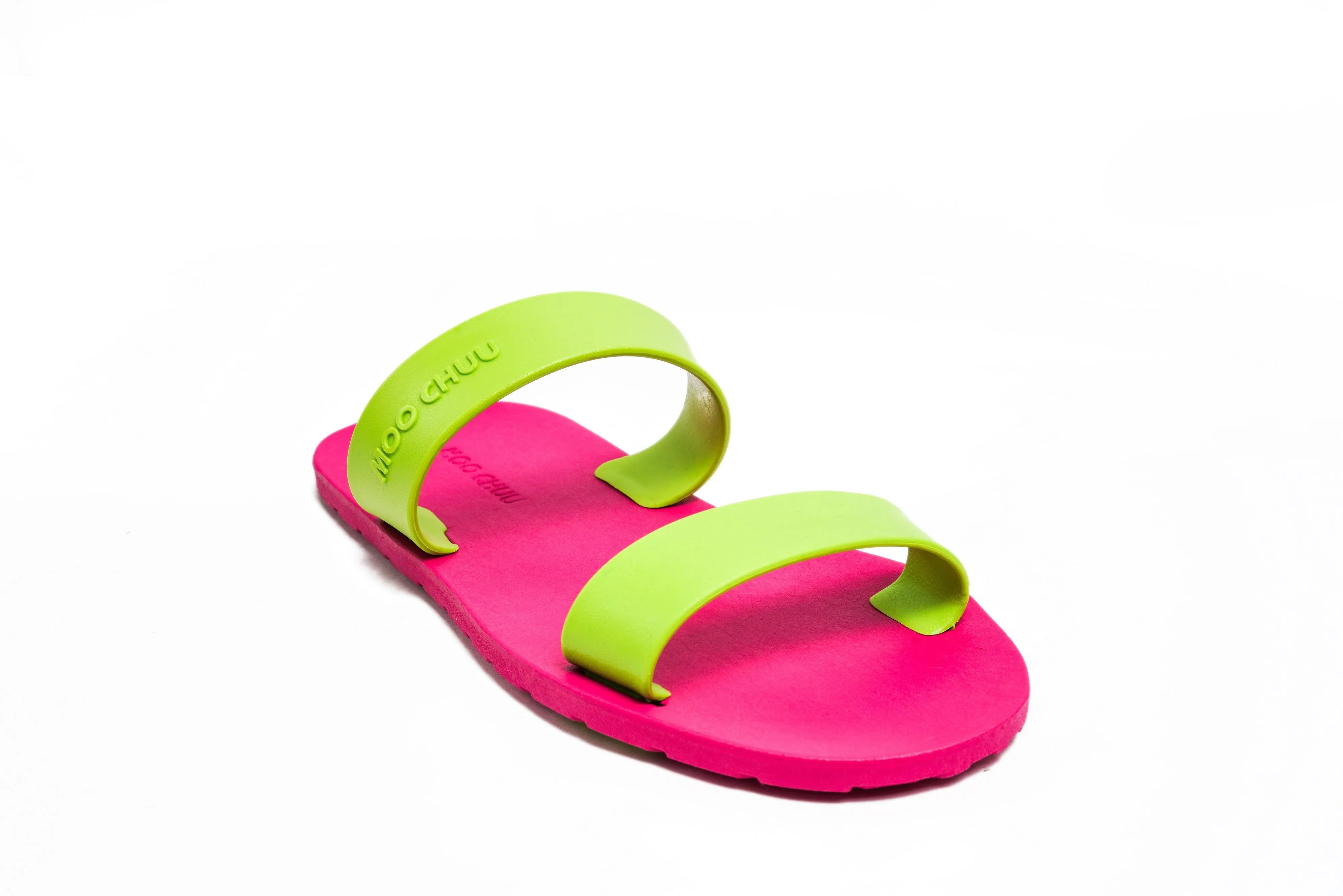 Twin Pink Sole Lime Strap