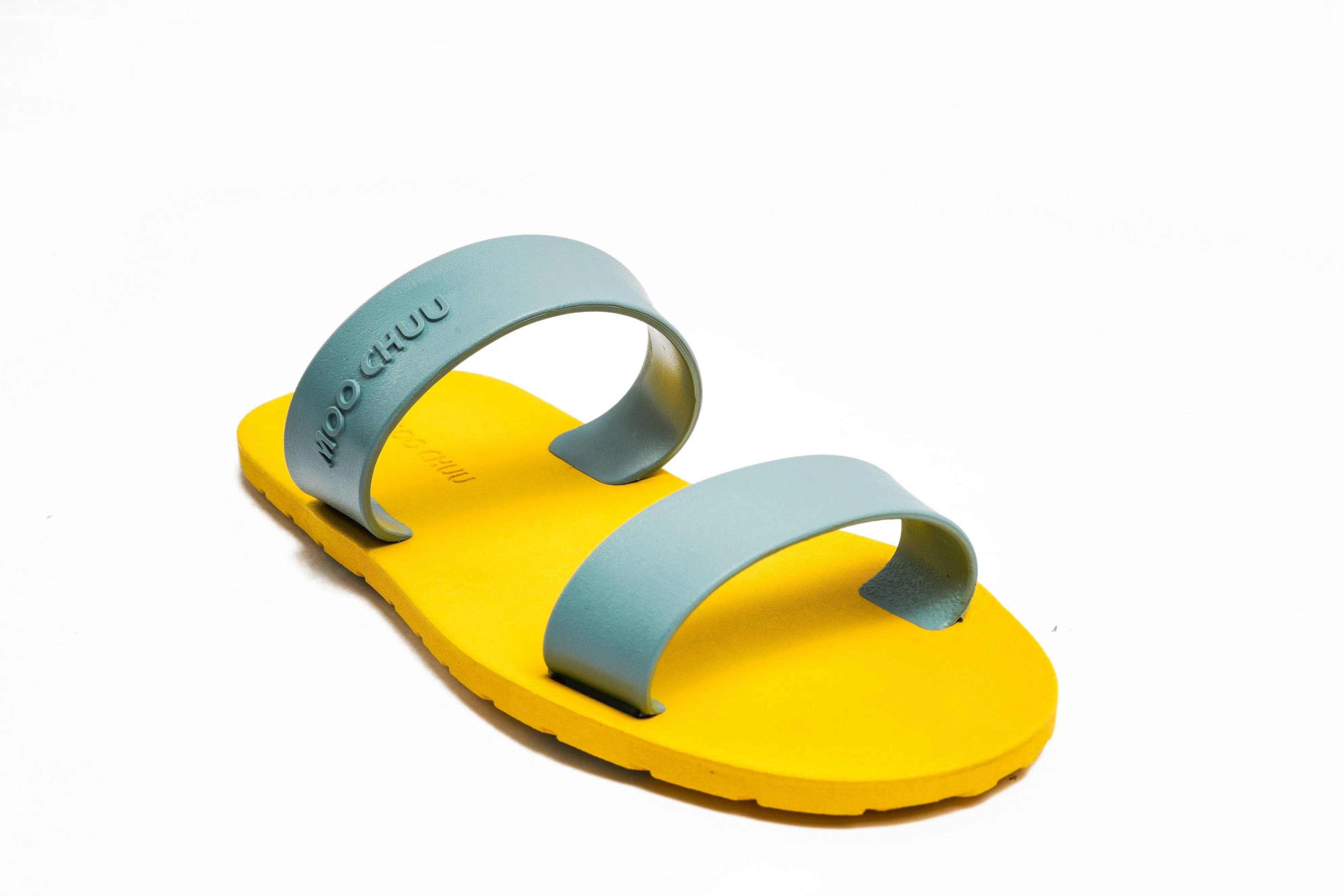 Twin Yellow Sole Grey Strap