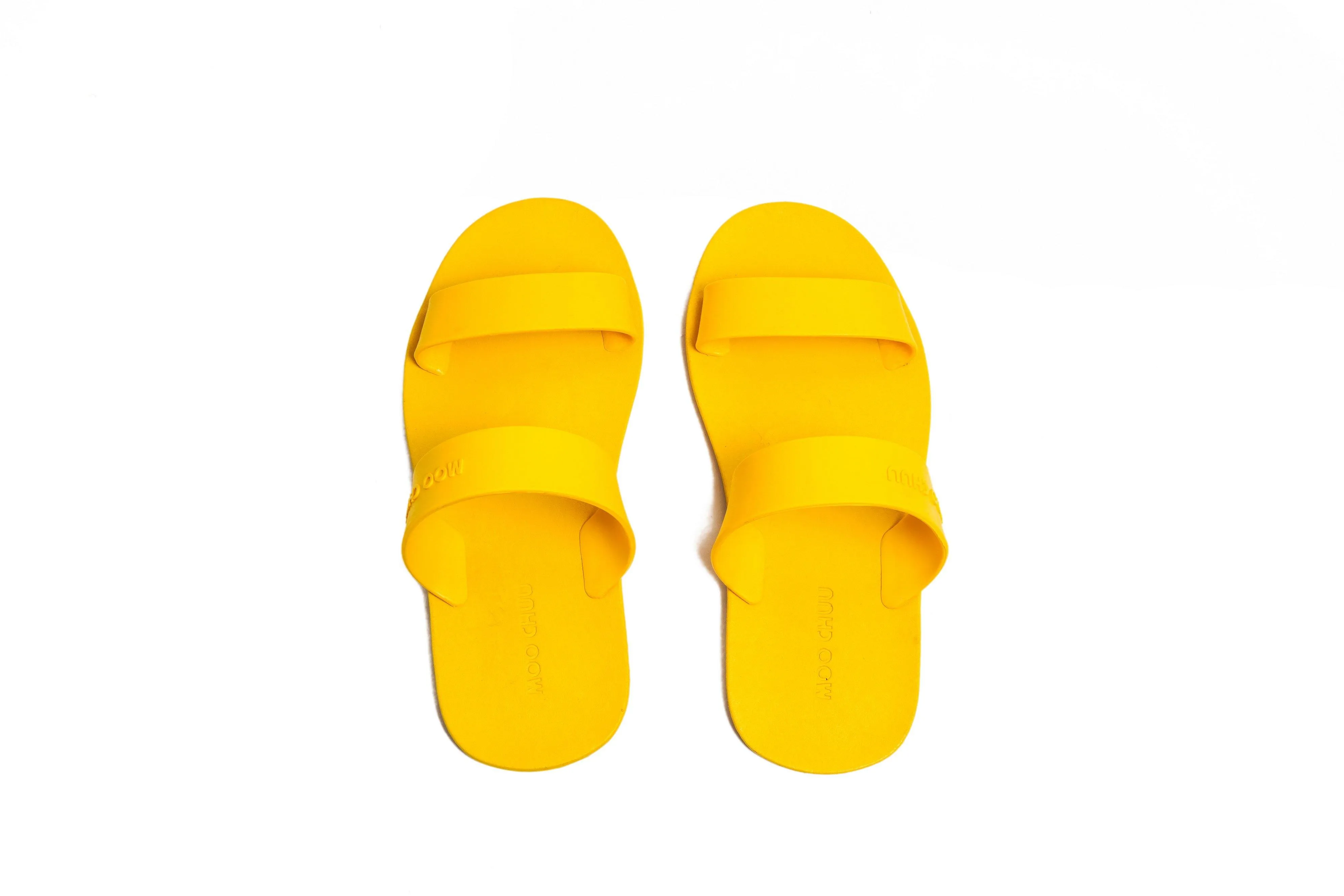 Twin Yellow Sole Yellow Strap