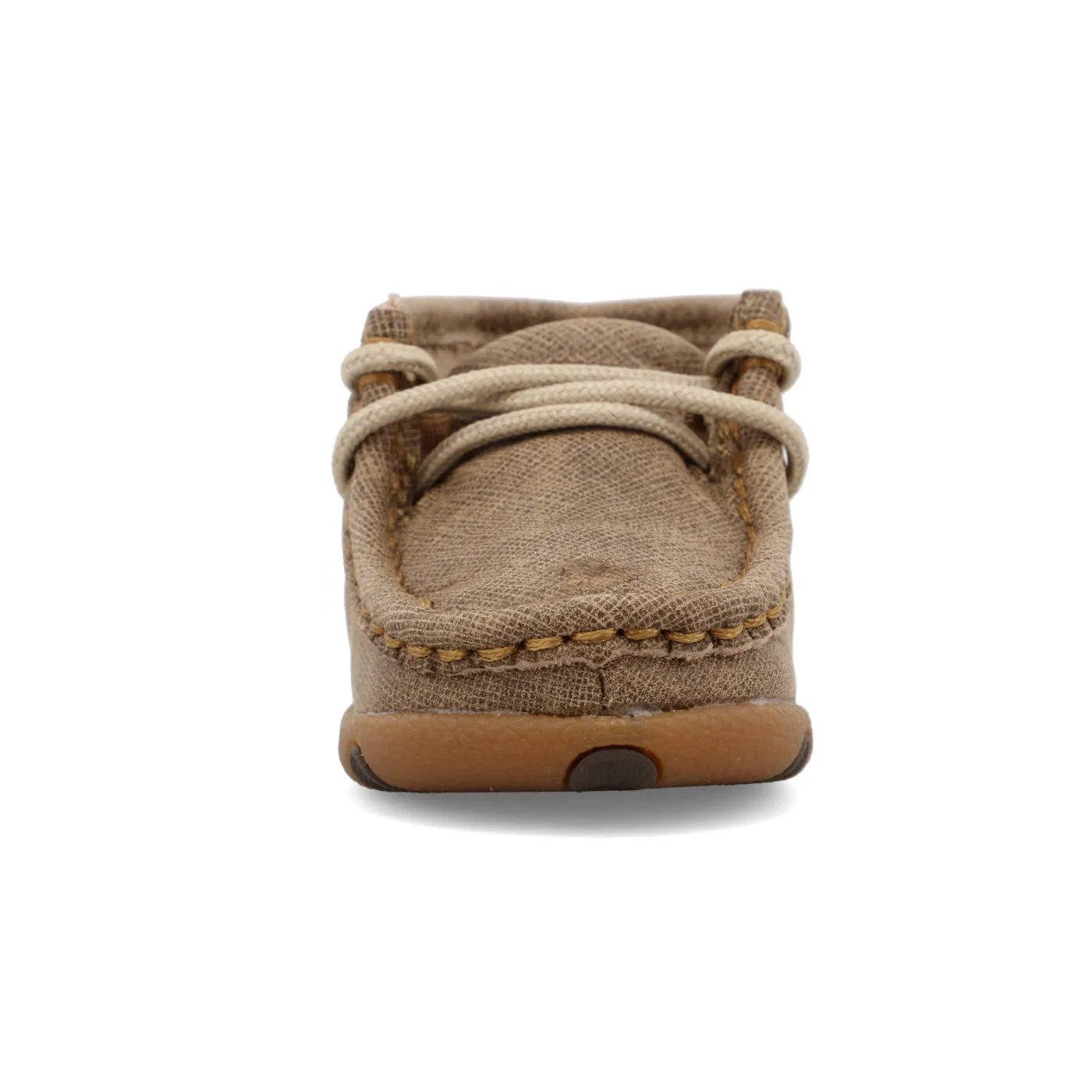 Twisted X Infant's Lace Up Chukka Driving Moc - Dusty Tan ICA0005