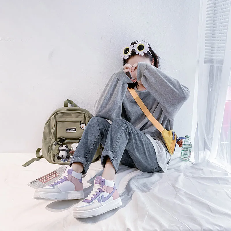 ULZZANG High-top sneakers KF82267