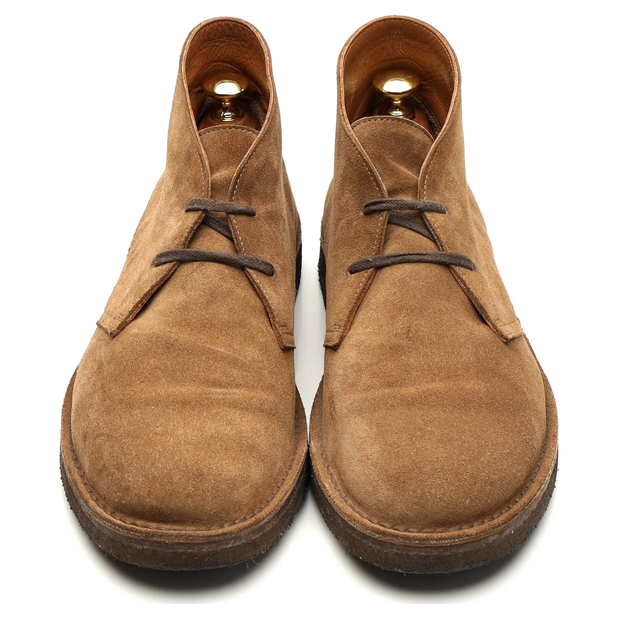 'Umbrelèe' Beige Suede Chukka Boots UK 8 EU 42