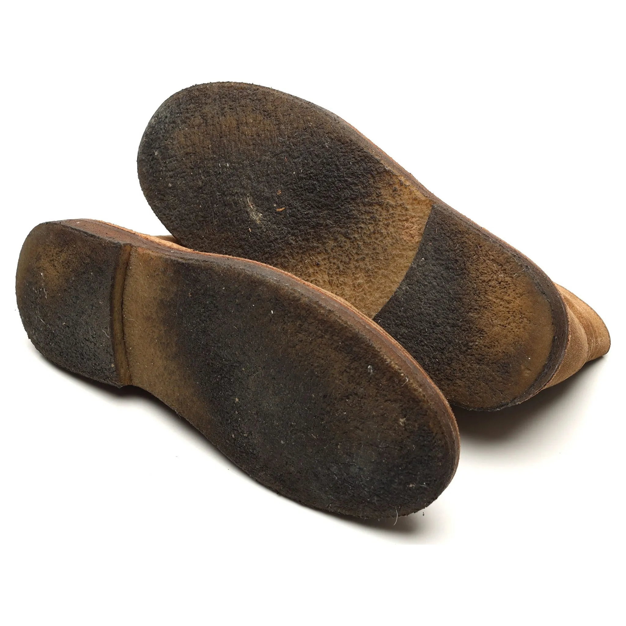 'Umbrelèe' Beige Suede Chukka Boots UK 8 EU 42