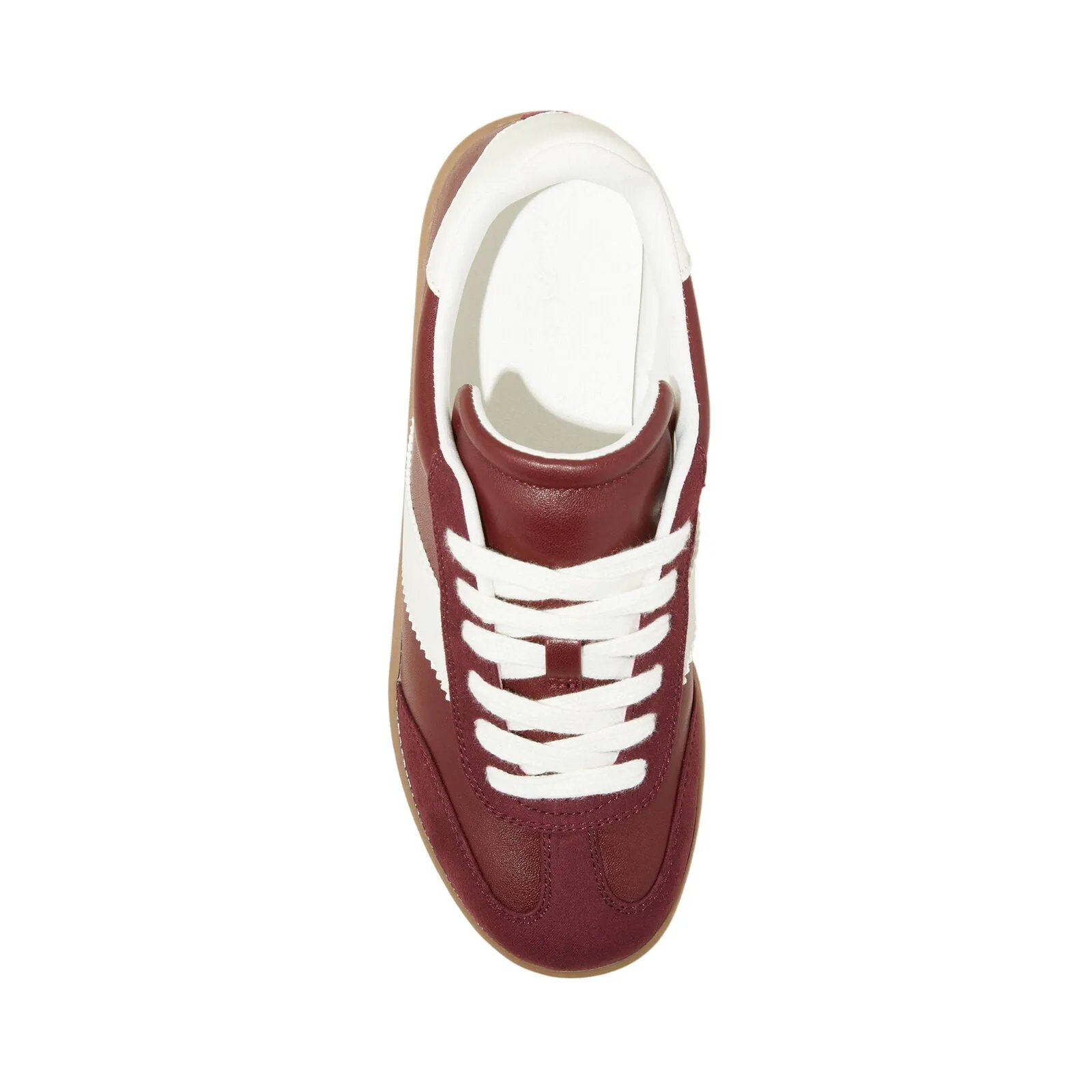 Universal Thread Spencer Fashion Sneakers Memory Foam Insole Burgundy Red 7.5M