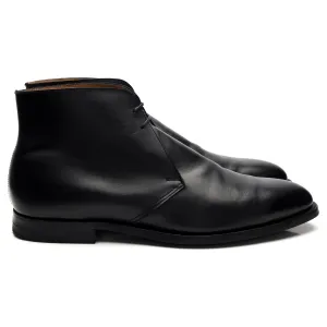 'Upton' Black Leather Chukka Boots UK 10 E