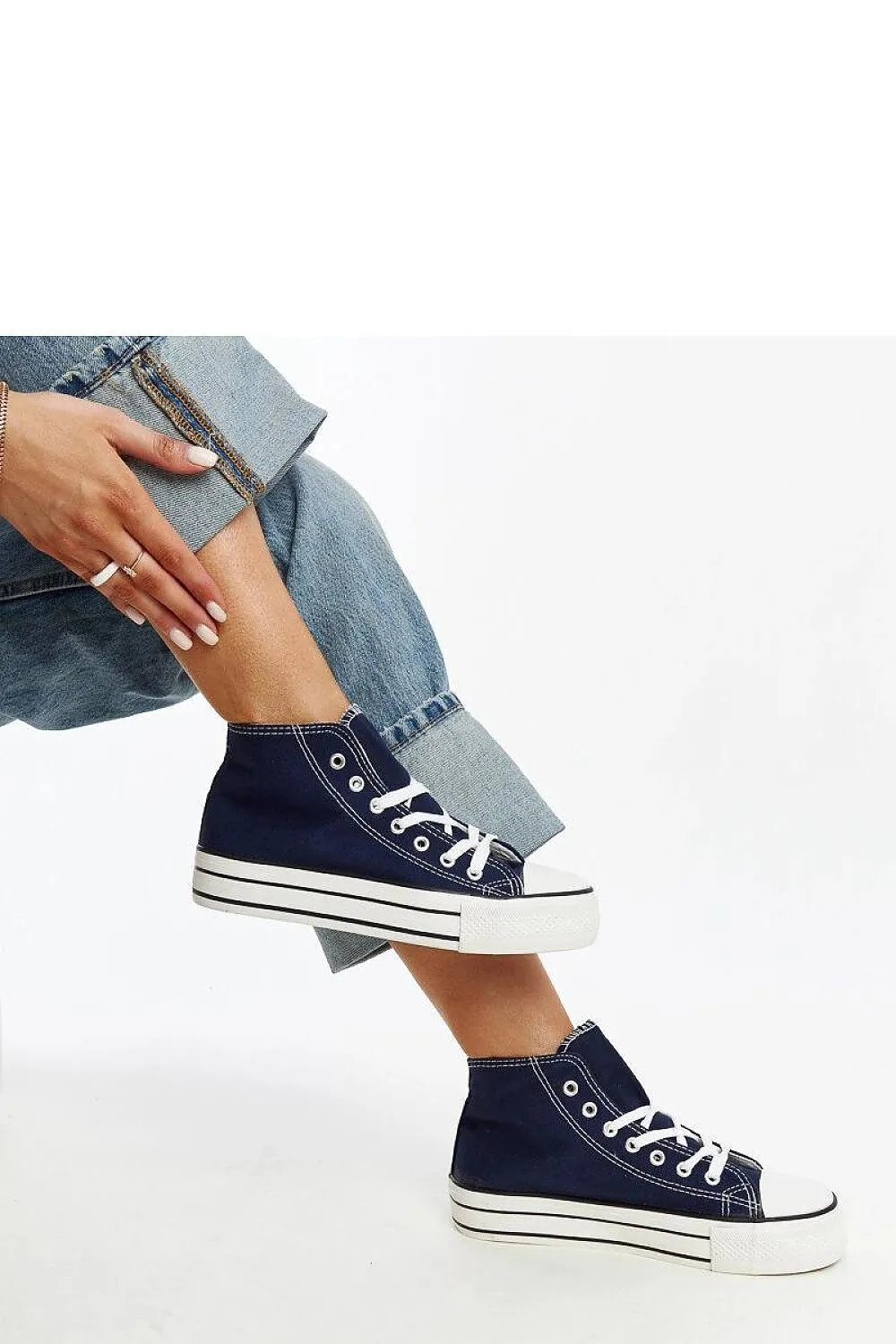 Urban Style Leopard Print High-Top Sneakers with Thick Rubber Sole