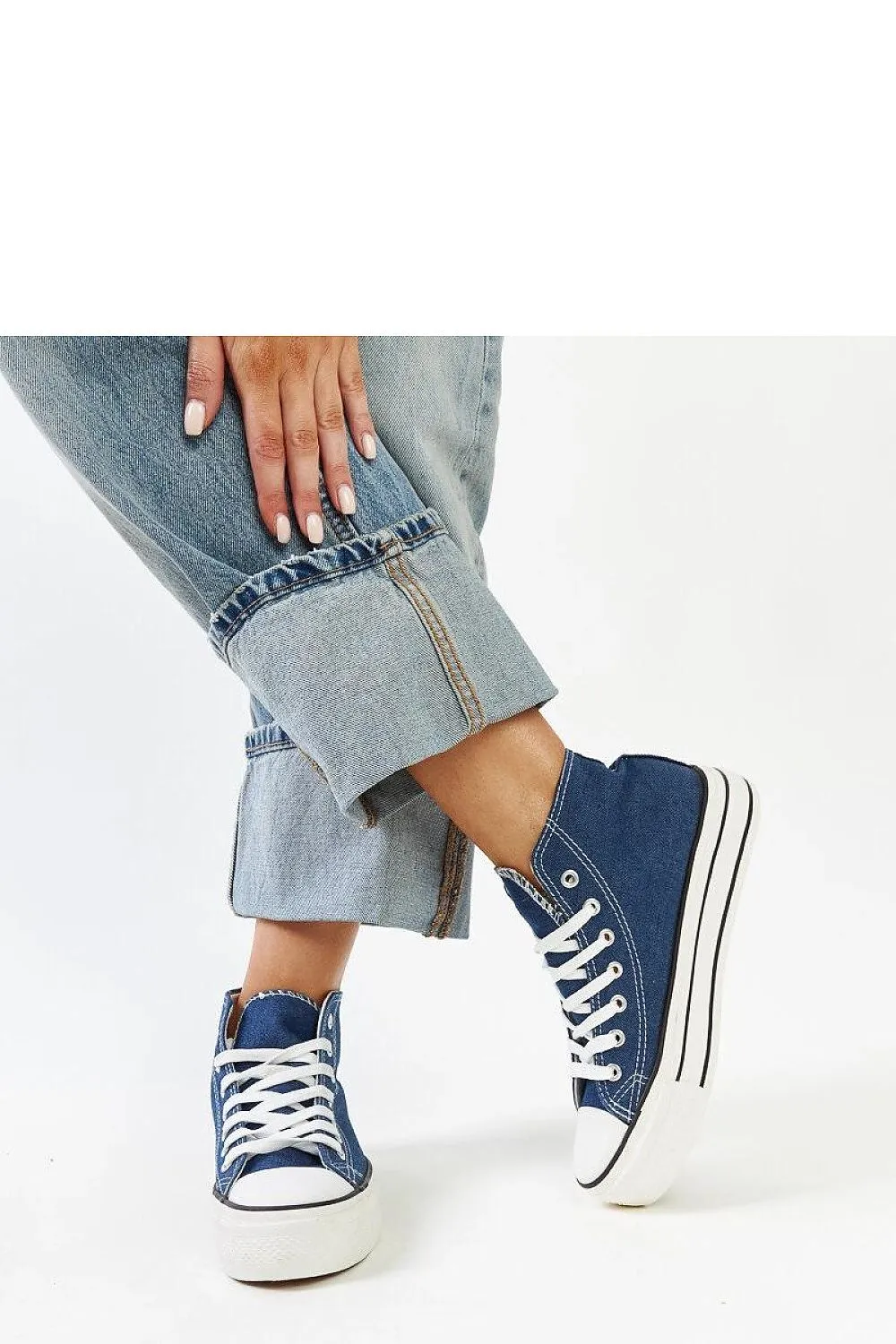 Urban Style Leopard Print High-Top Sneakers with Thick Rubber Sole