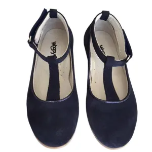 Valentina Suede Shoes - Navy
