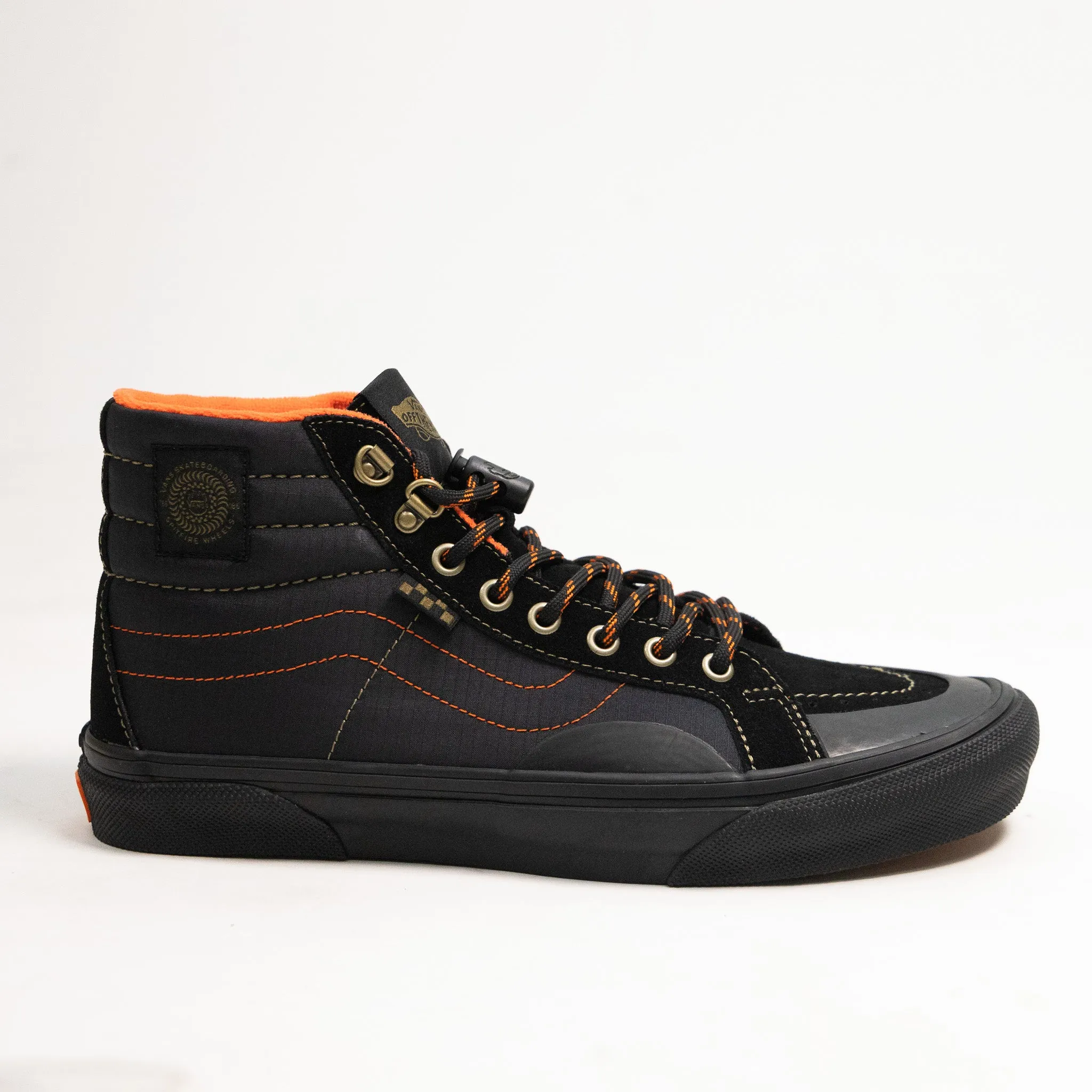 Vans X Spitfire Skate SK8-Hi - (Spitfire) Black/Flame