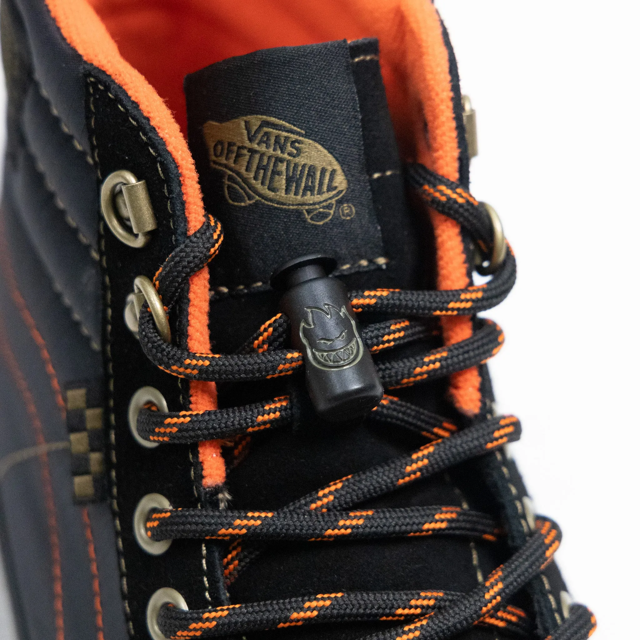 Vans X Spitfire Skate SK8-Hi - (Spitfire) Black/Flame
