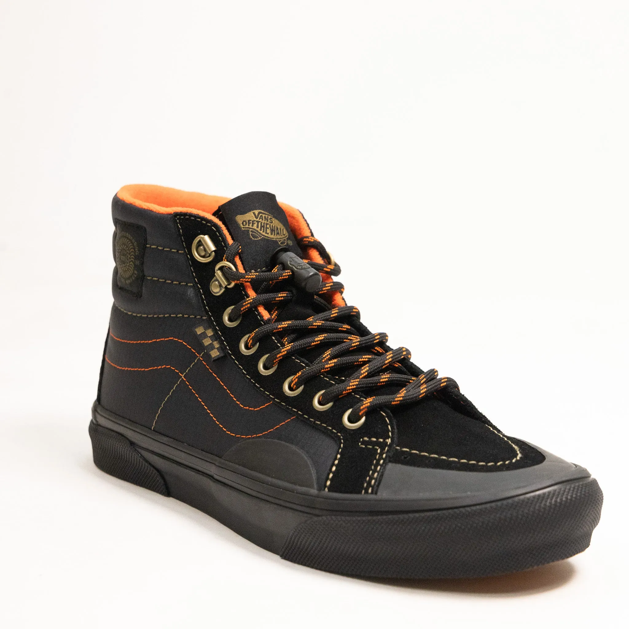 Vans X Spitfire Skate SK8-Hi - (Spitfire) Black/Flame