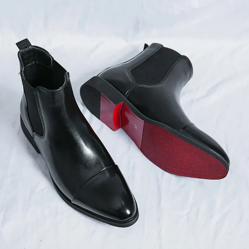 Vincent | Authentic Leather Chelsea Boots